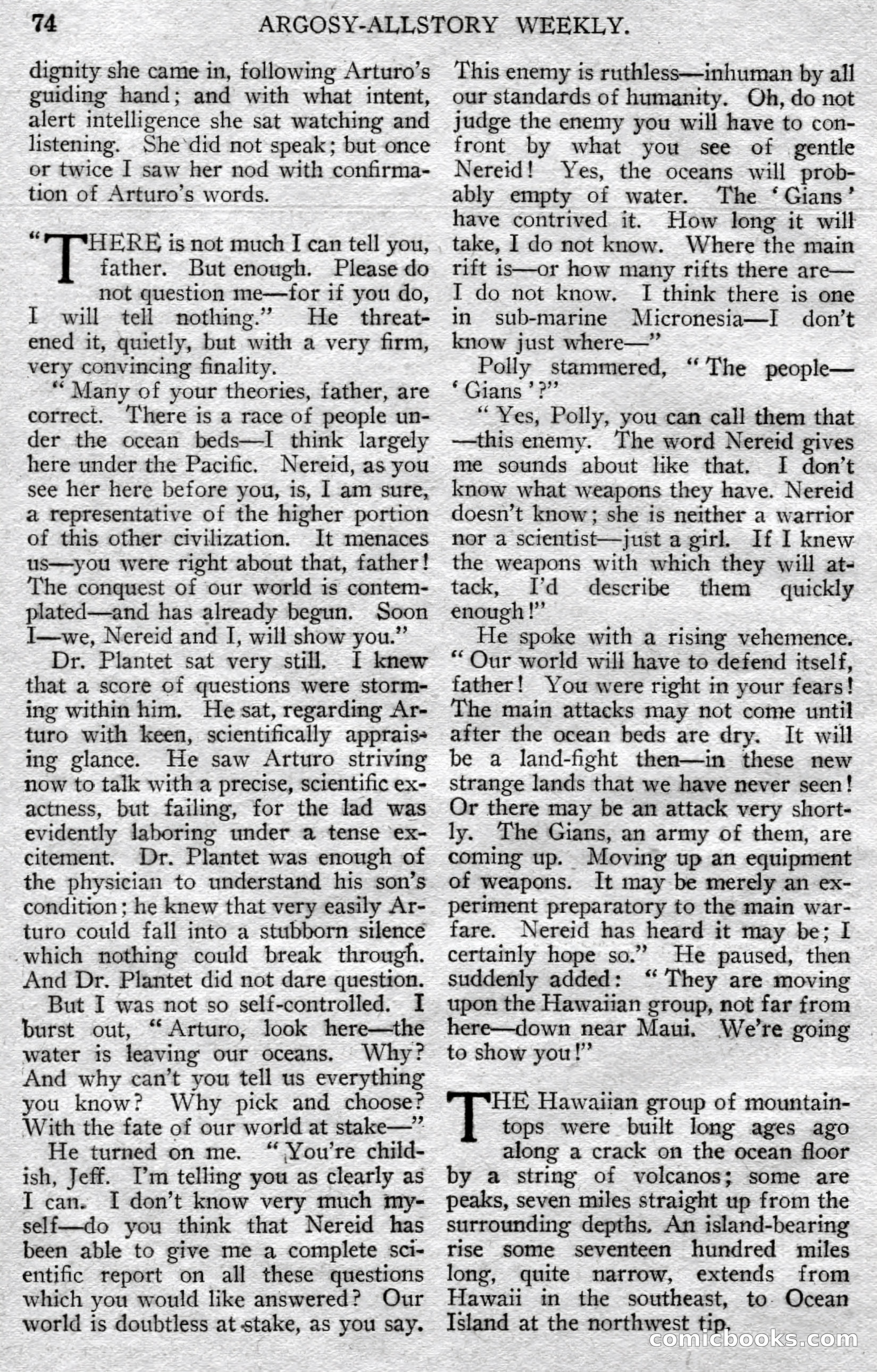 Argosy All-Story Weekly — page 76 of 148
