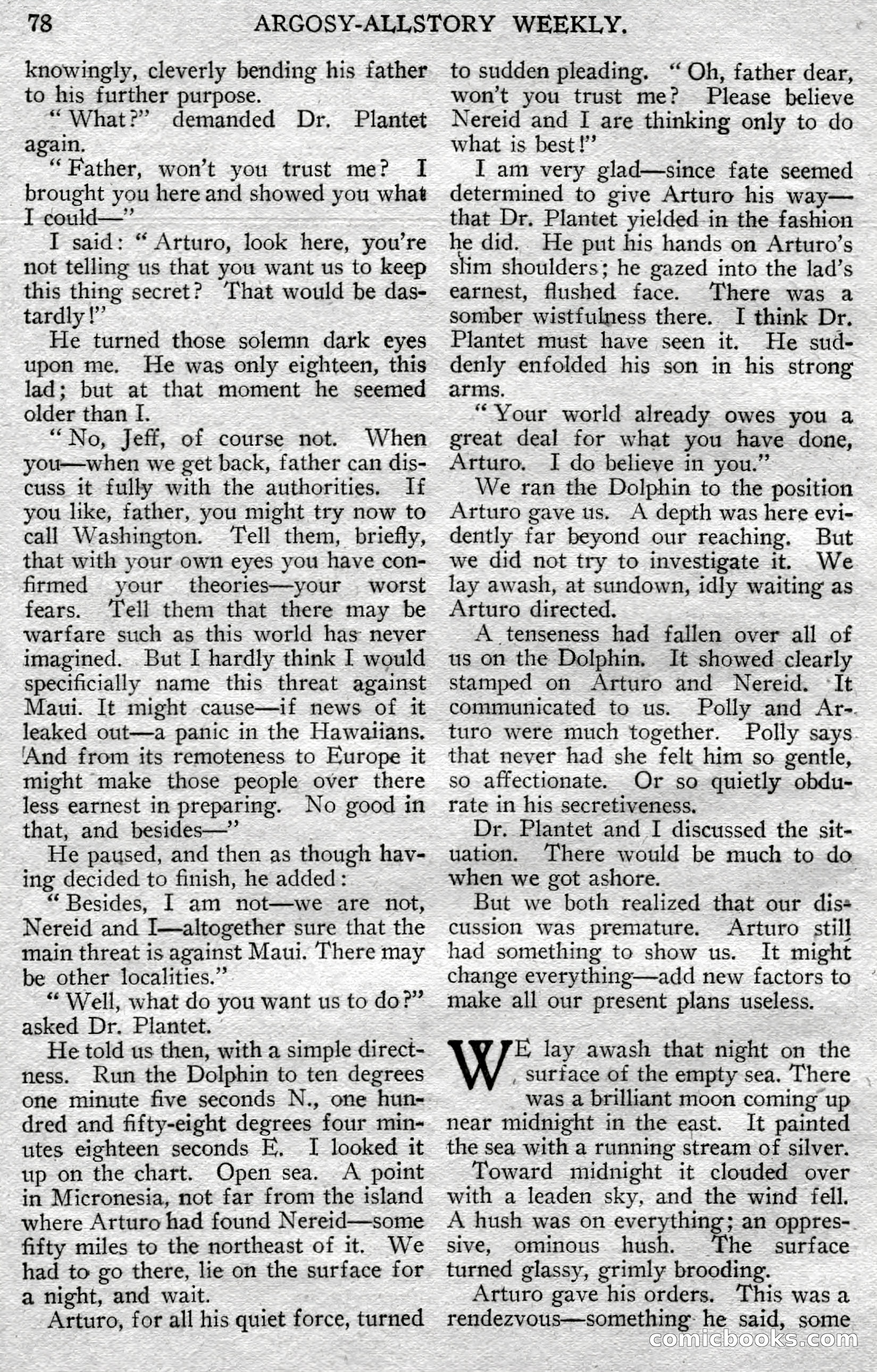 Argosy All-Story Weekly — page 80 of 148