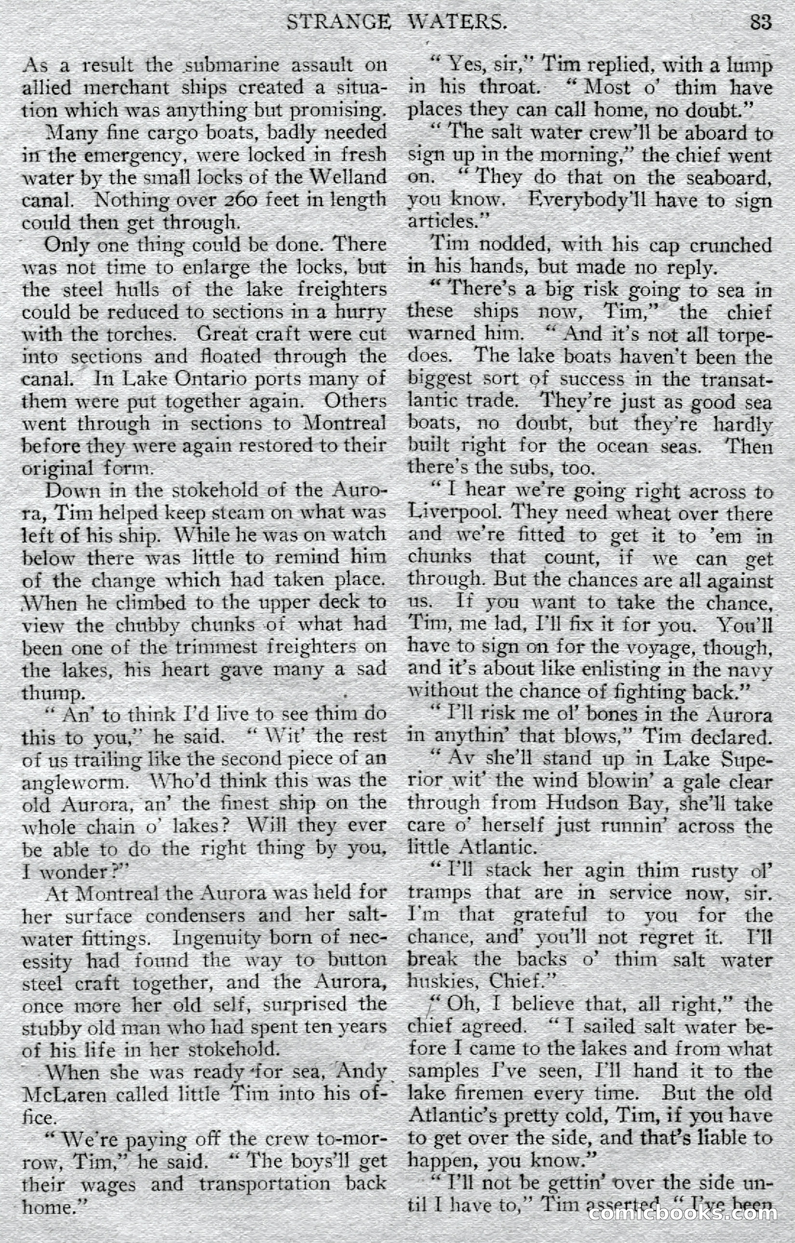 Argosy All-Story Weekly — page 85 of 148