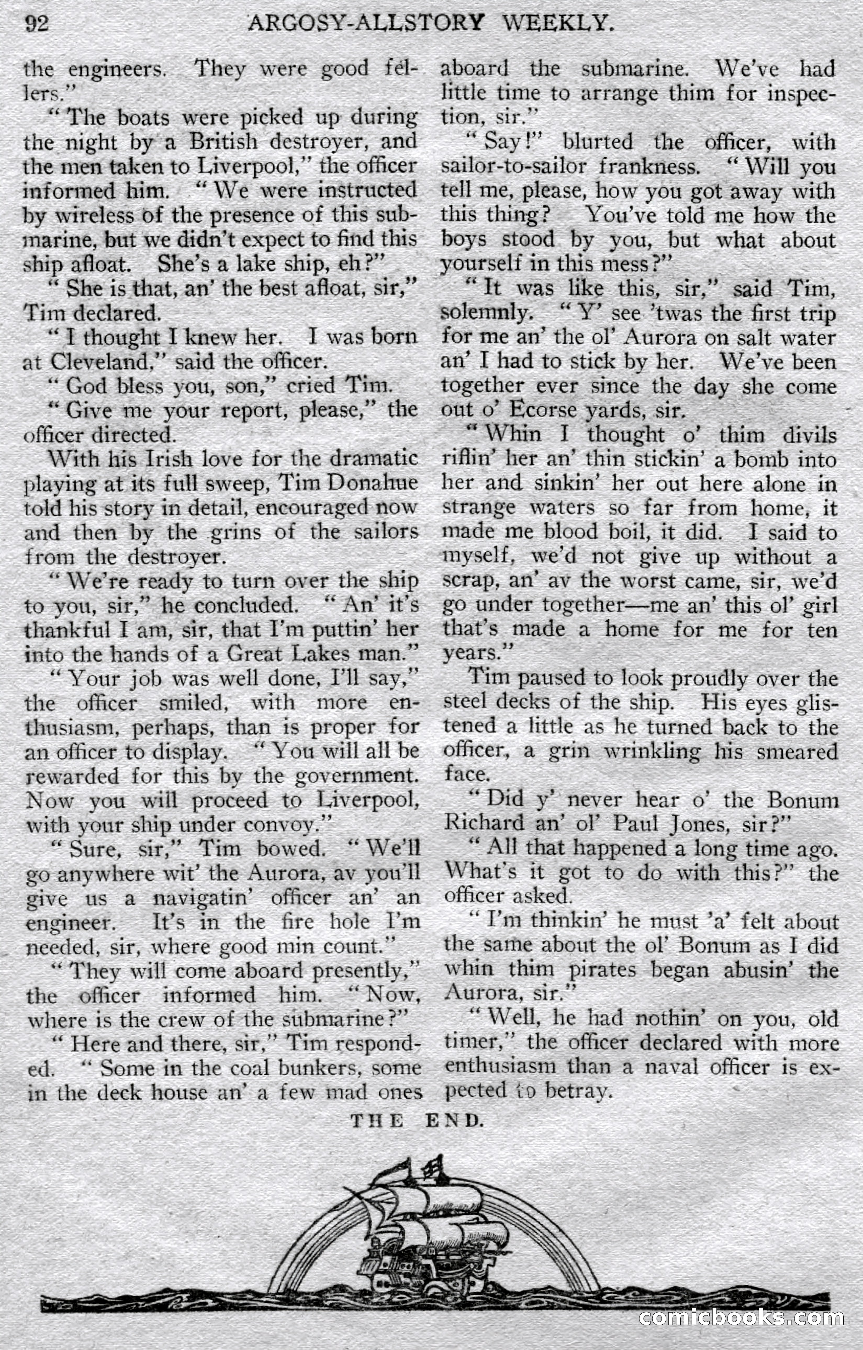 Argosy All-Story Weekly — page 94 of 148