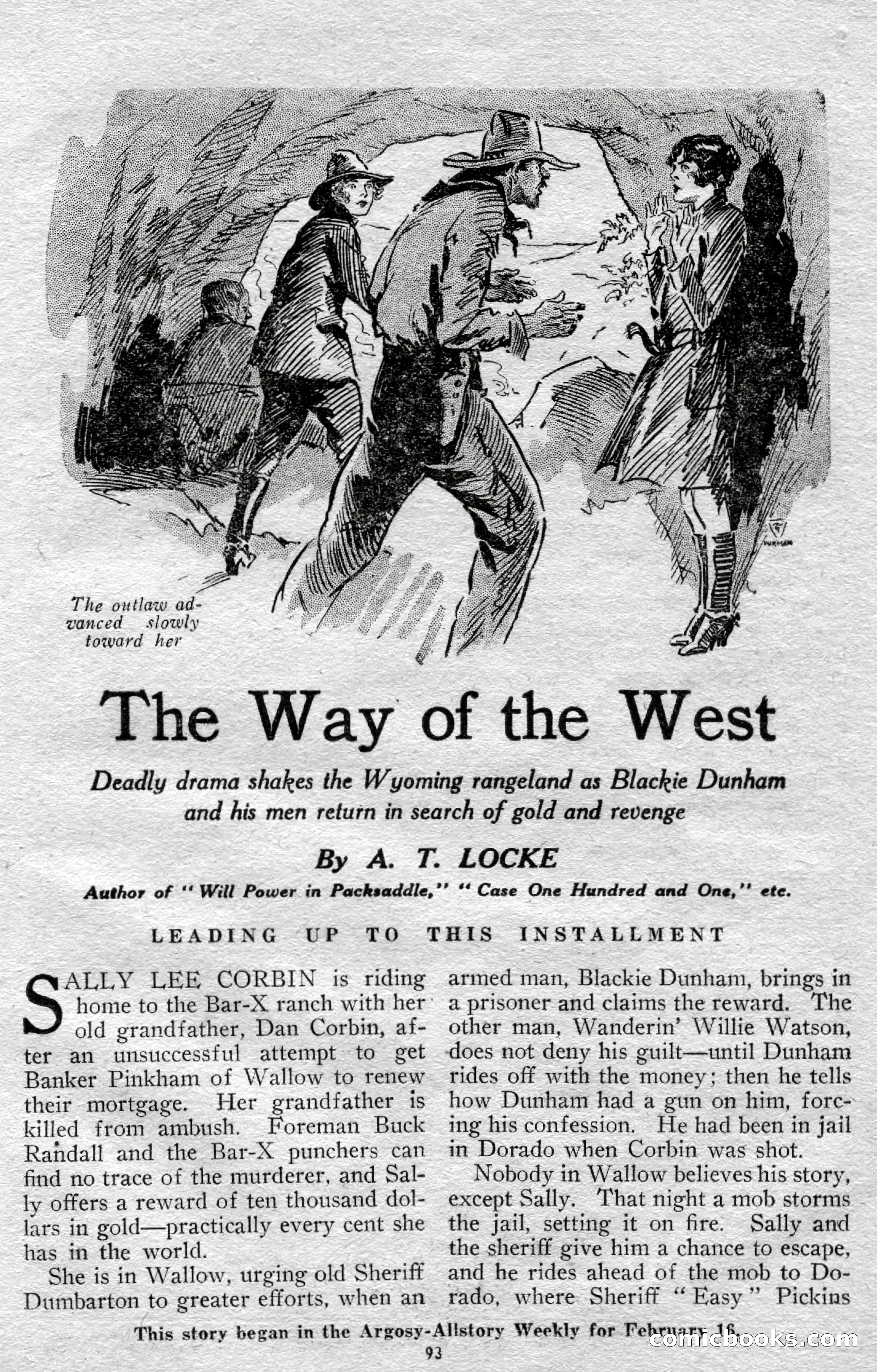Argosy All-Story Weekly — page 95 of 148