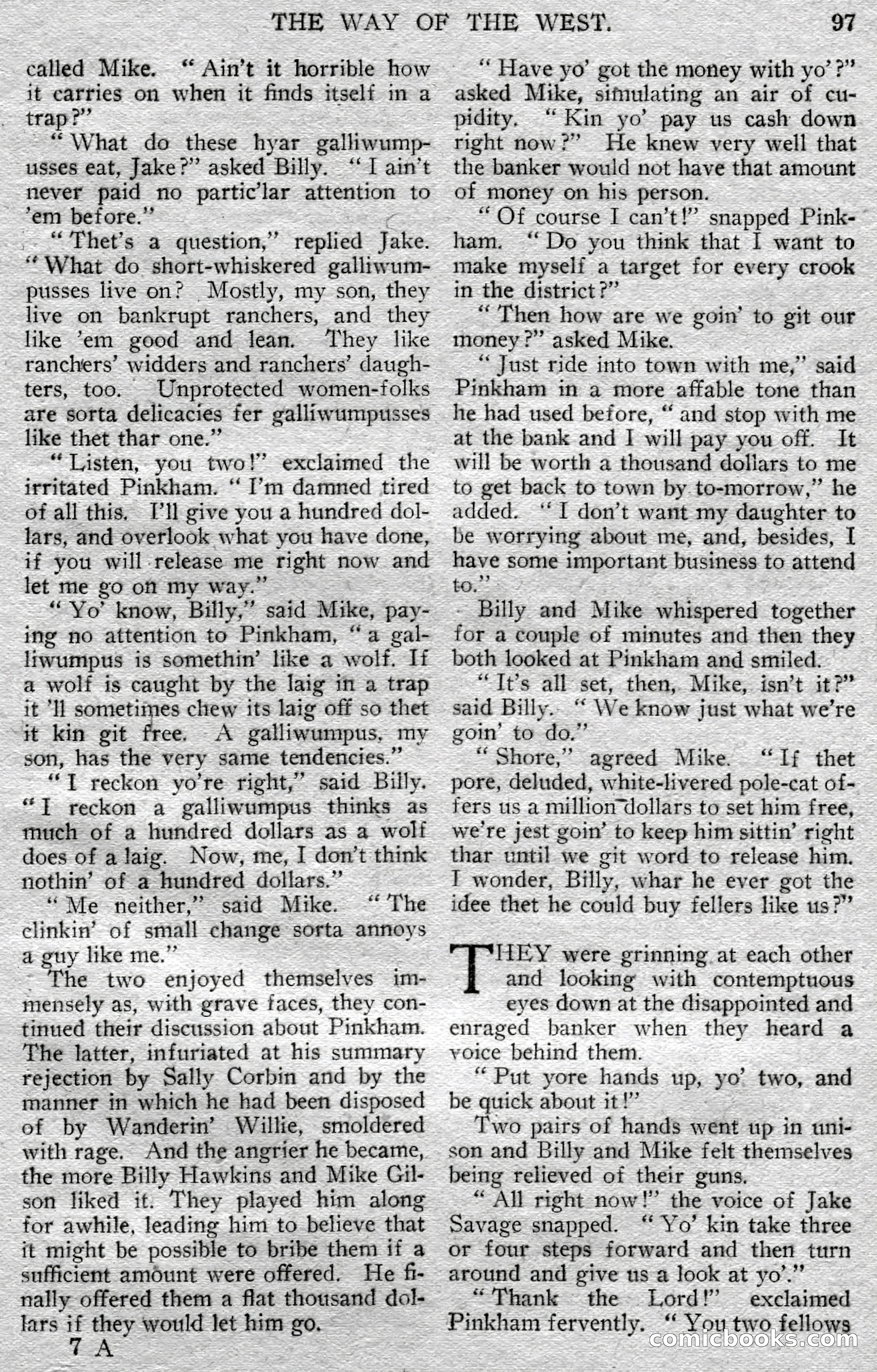Argosy All-Story Weekly — page 99 of 148