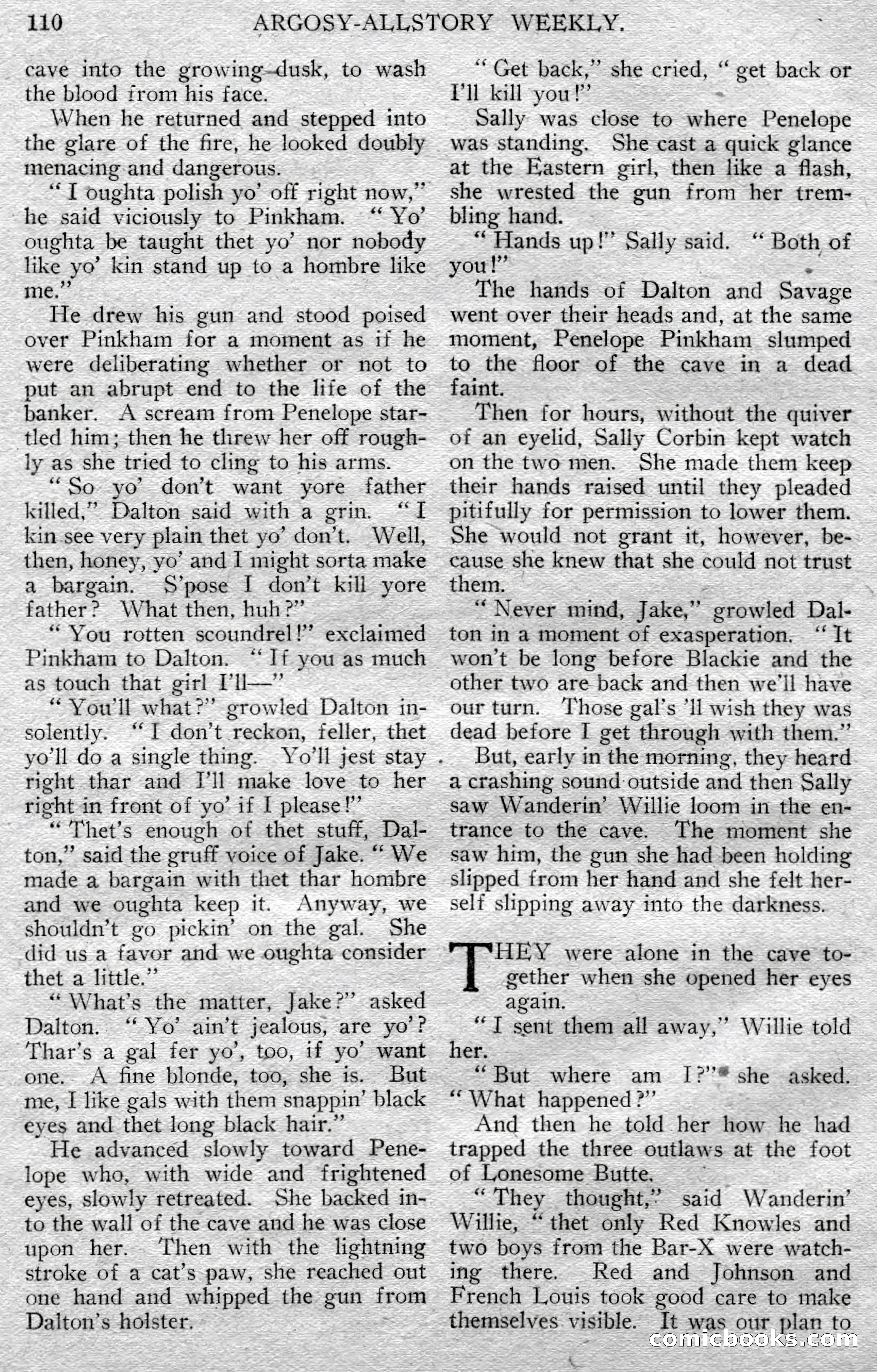 Argosy All-Story Weekly — page 112 of 148