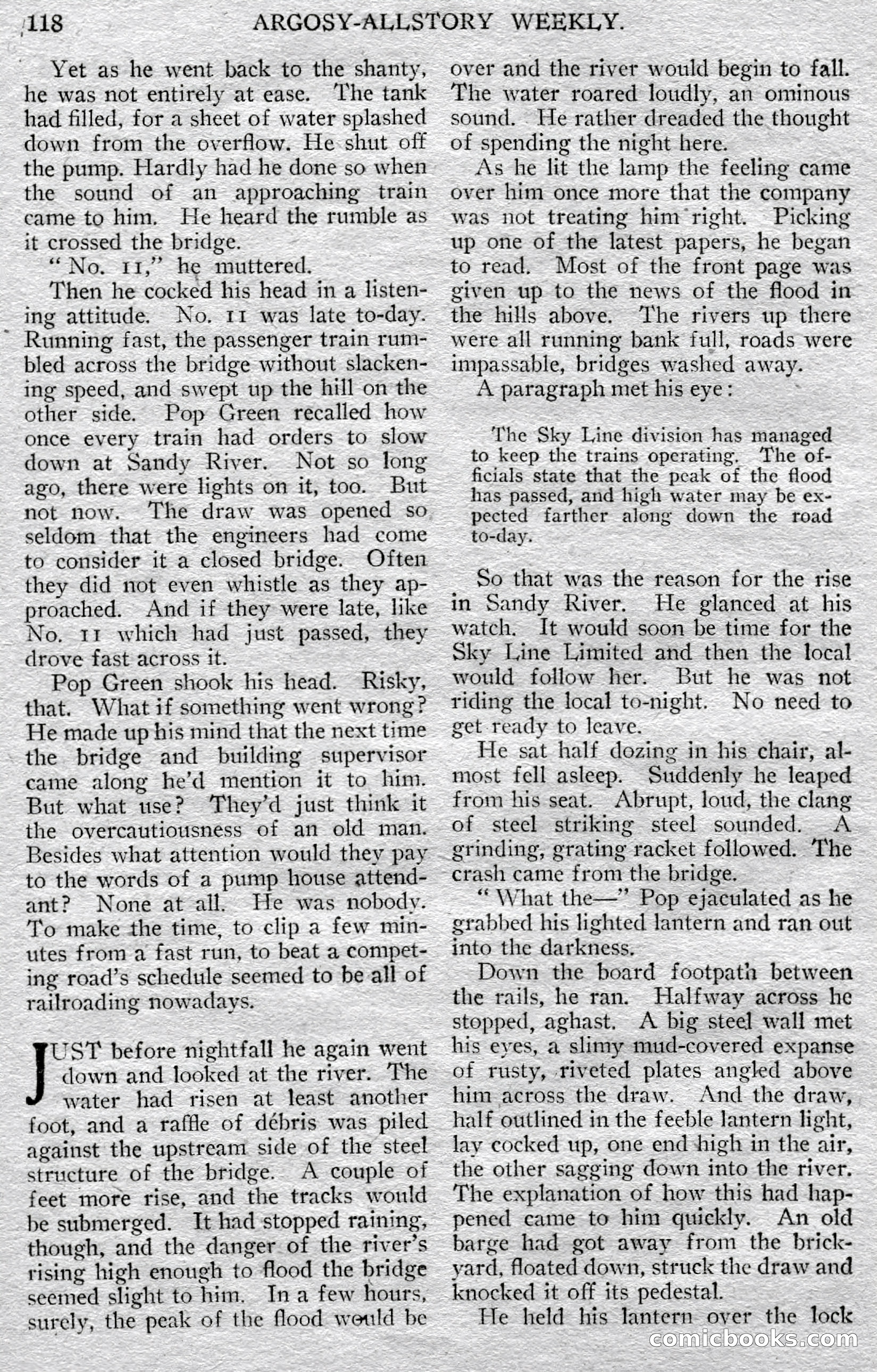 Argosy All-Story Weekly — page 120 of 148