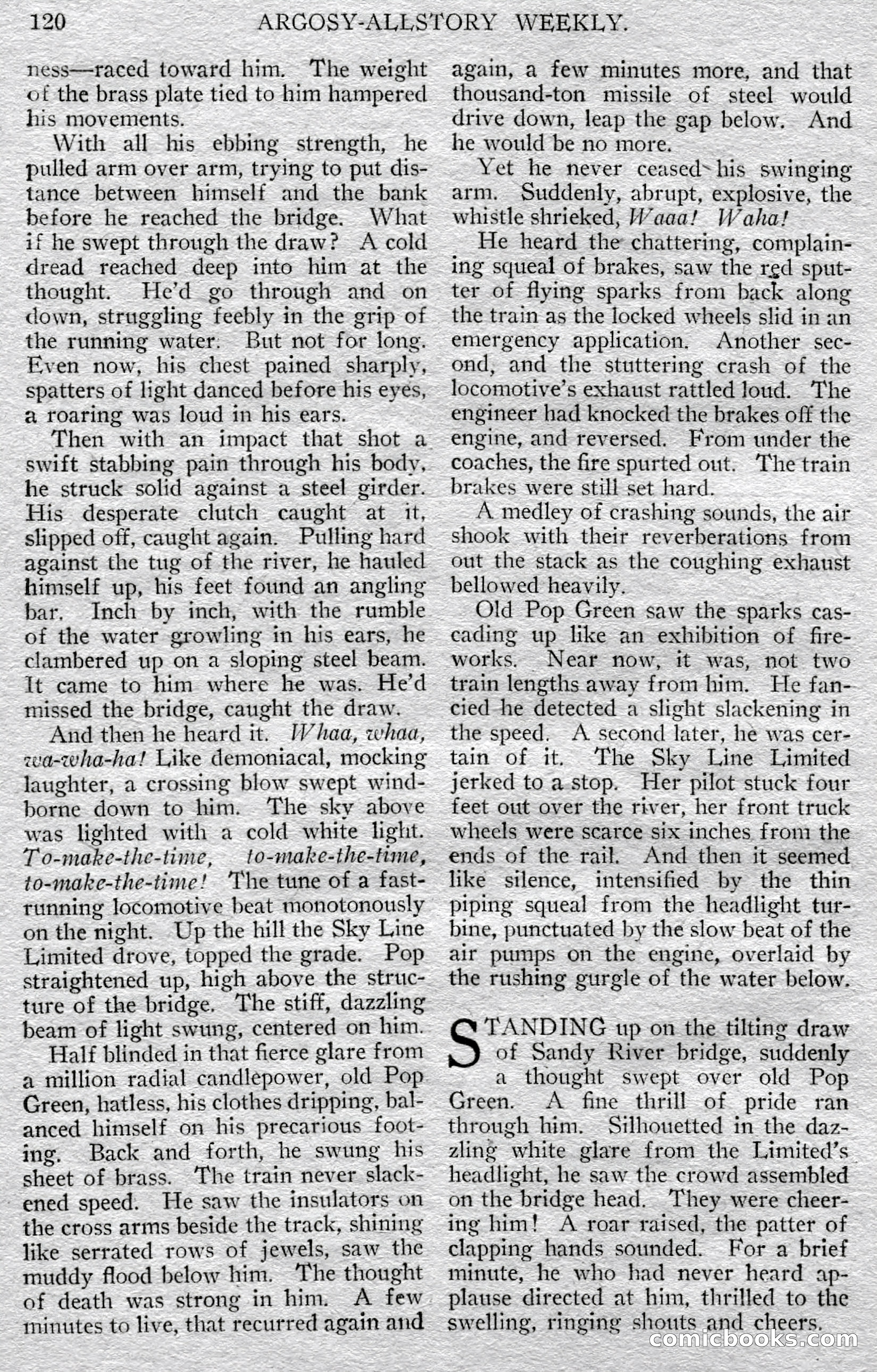 Argosy All-Story Weekly — page 122 of 148