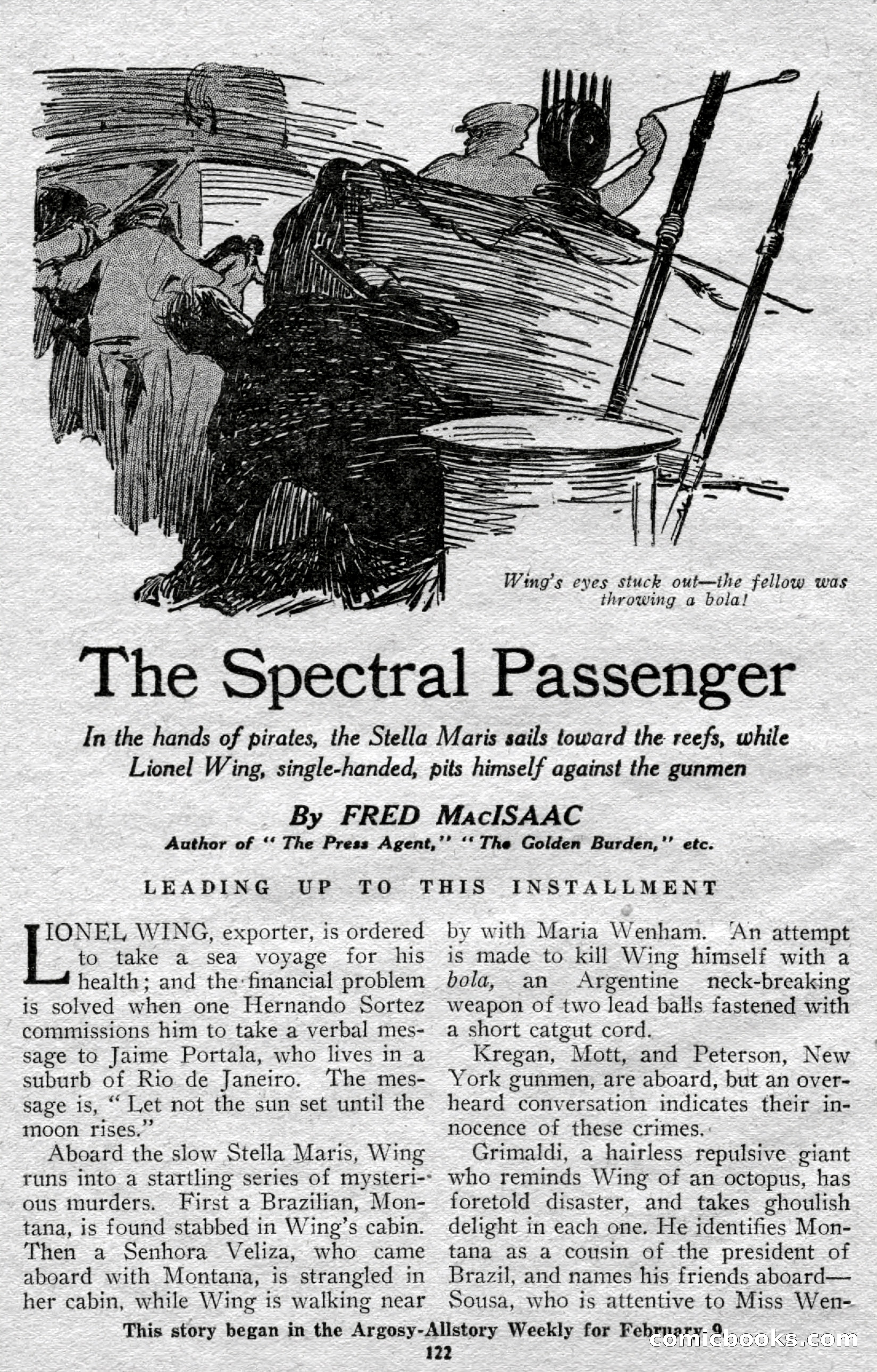 Argosy All-Story Weekly — page 124 of 148