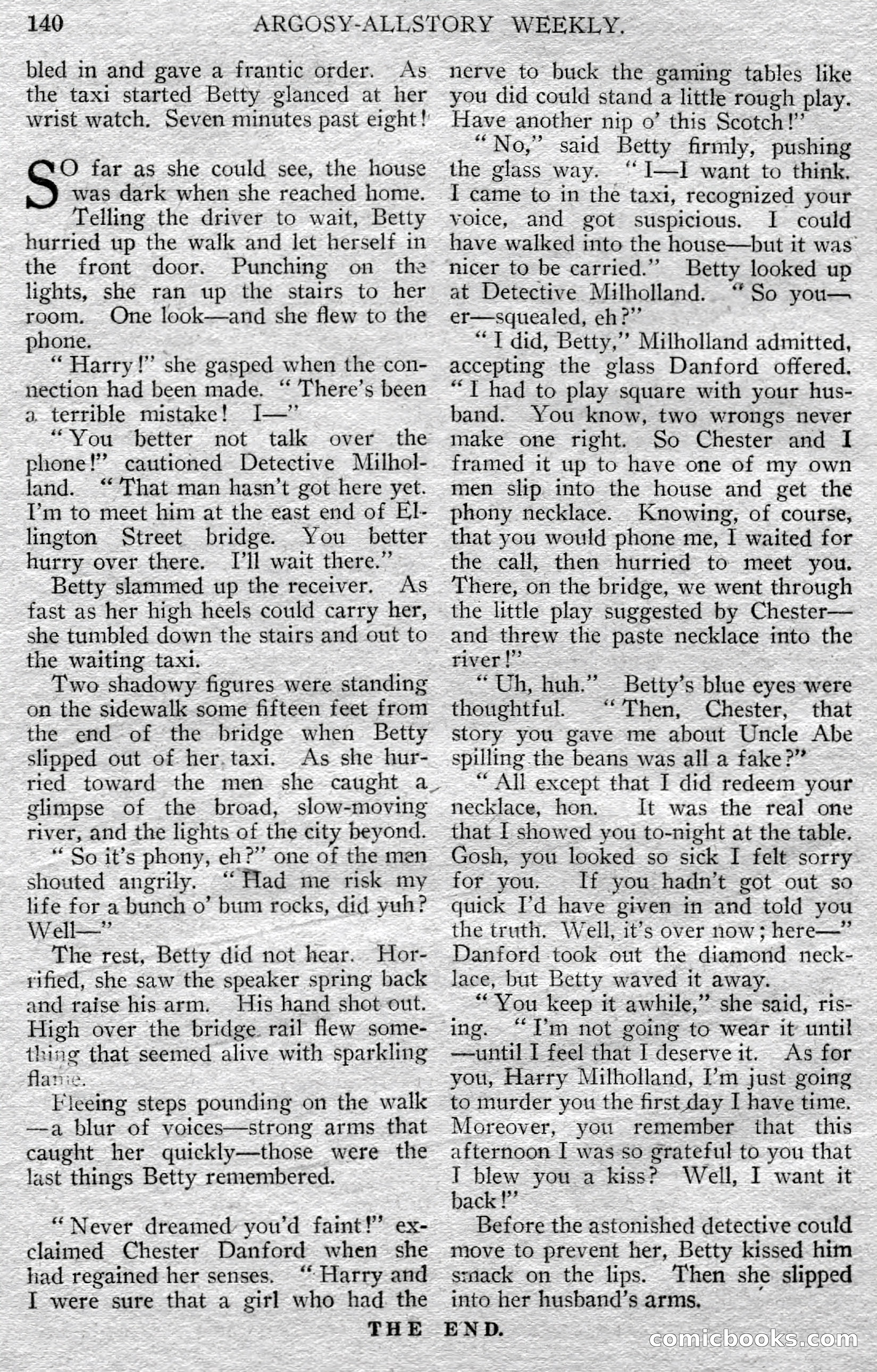 Argosy All-Story Weekly — page 142 of 148