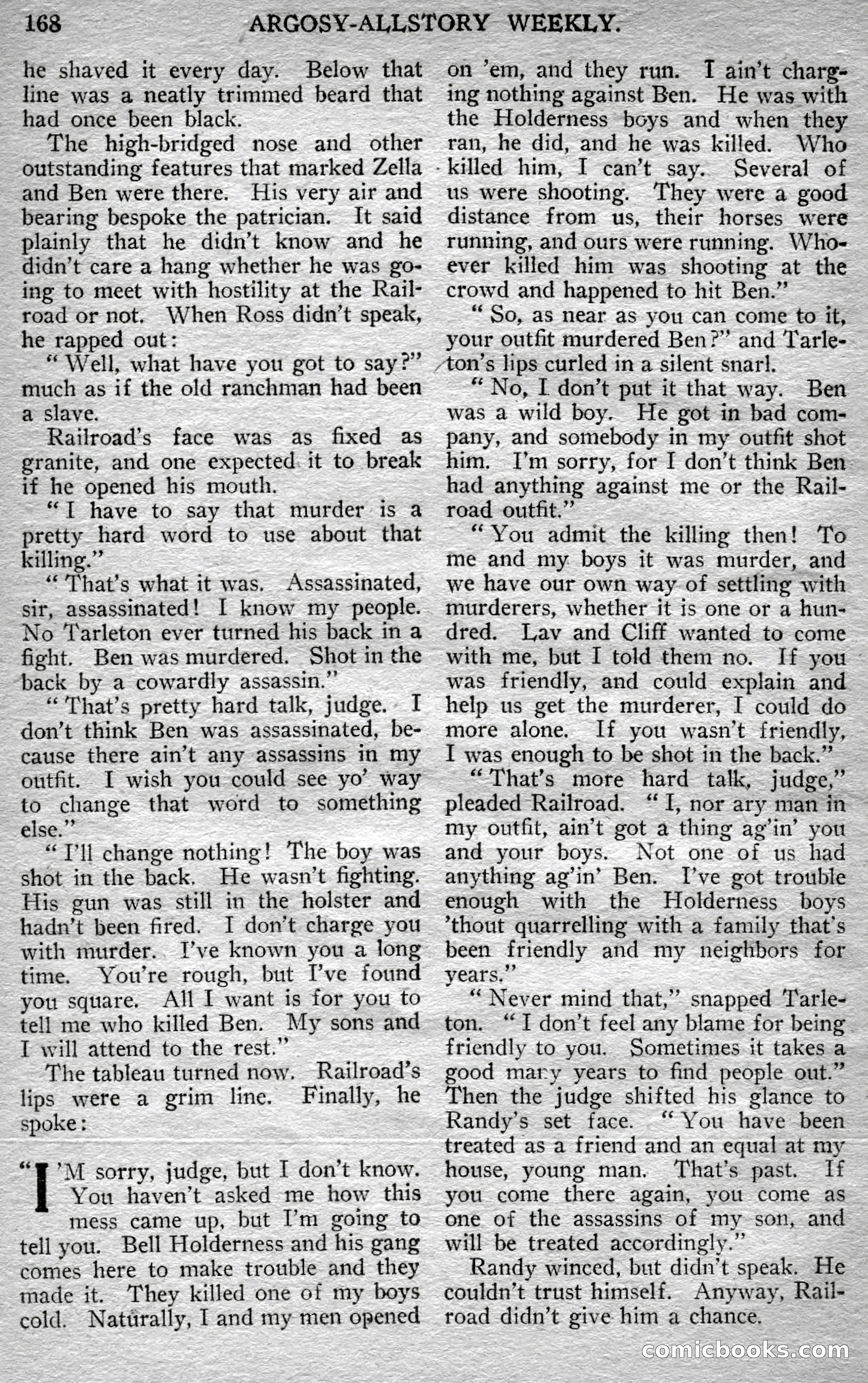 Argosy All-Story Weekly — page 26 of 148