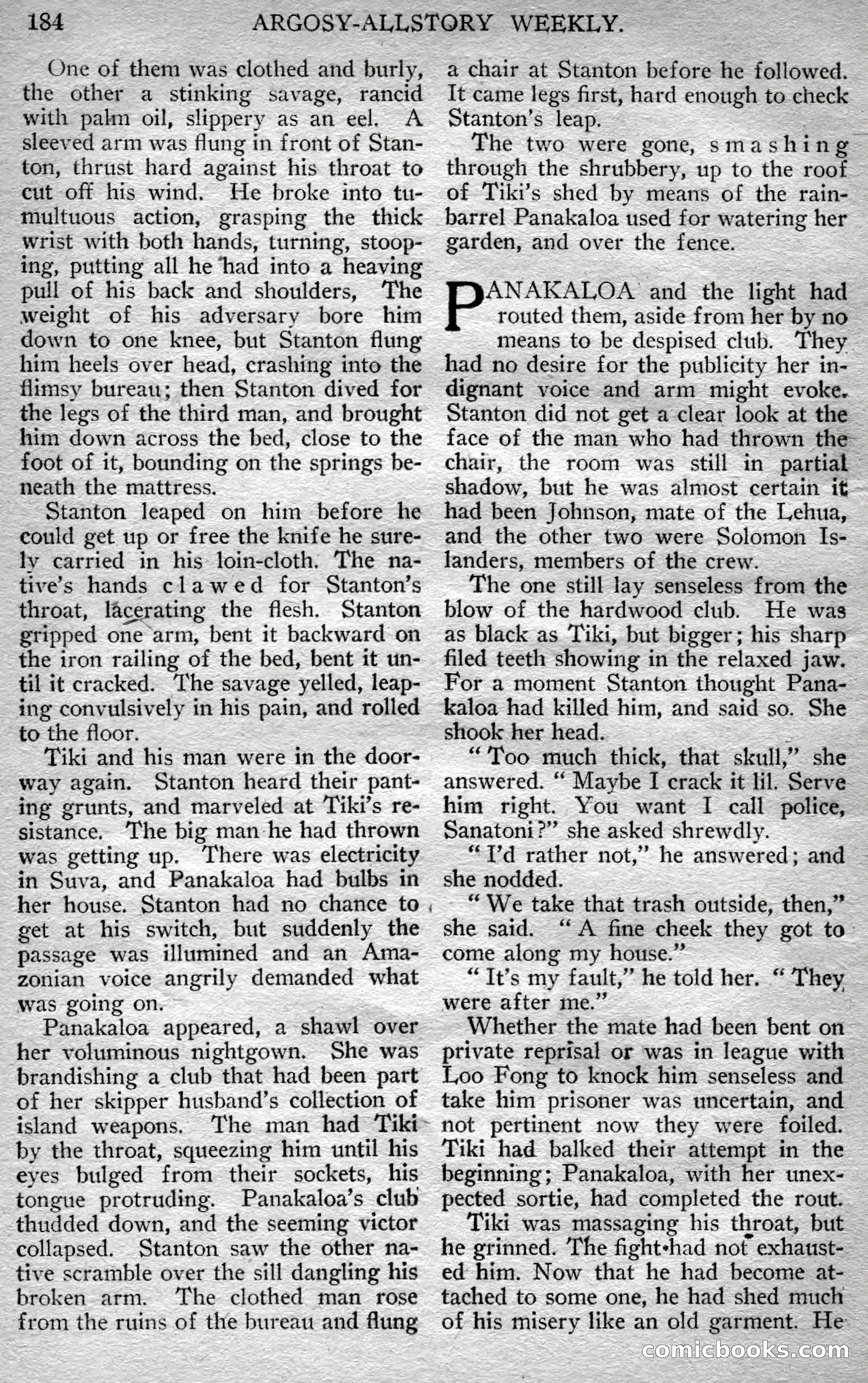 Argosy All-Story Weekly — page 42 of 148