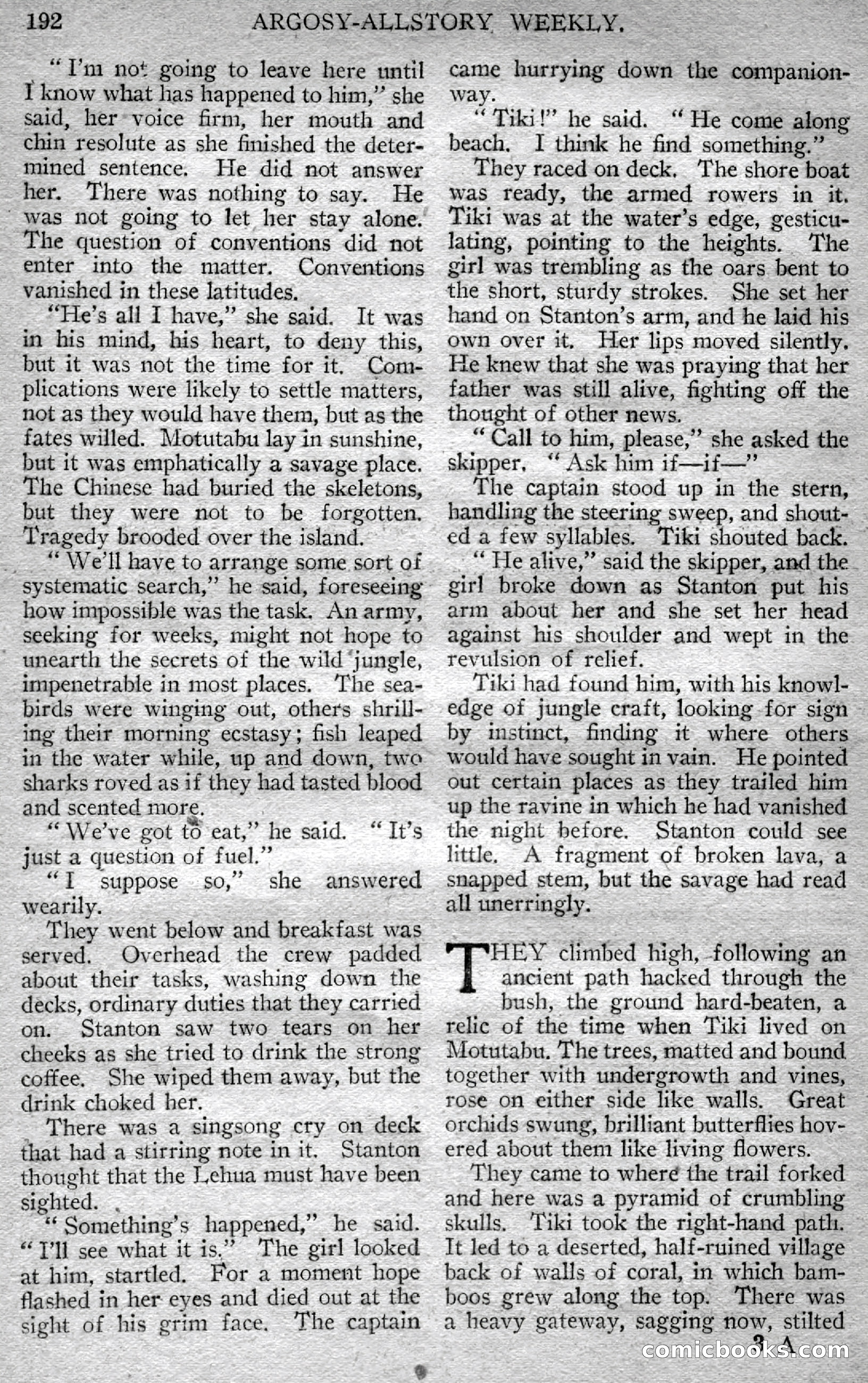 Argosy All-Story Weekly — page 50 of 148