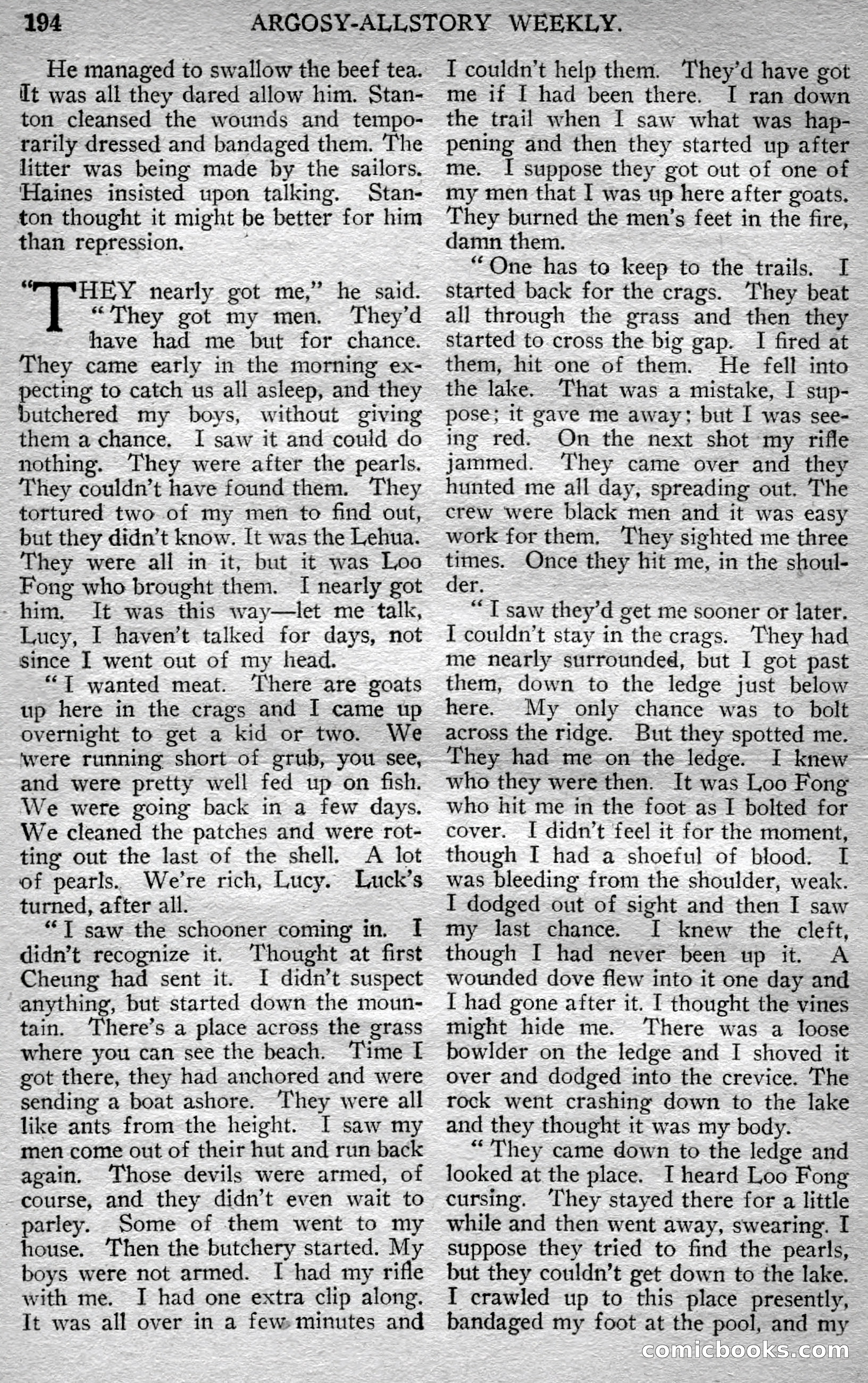 Argosy All-Story Weekly — page 52 of 148