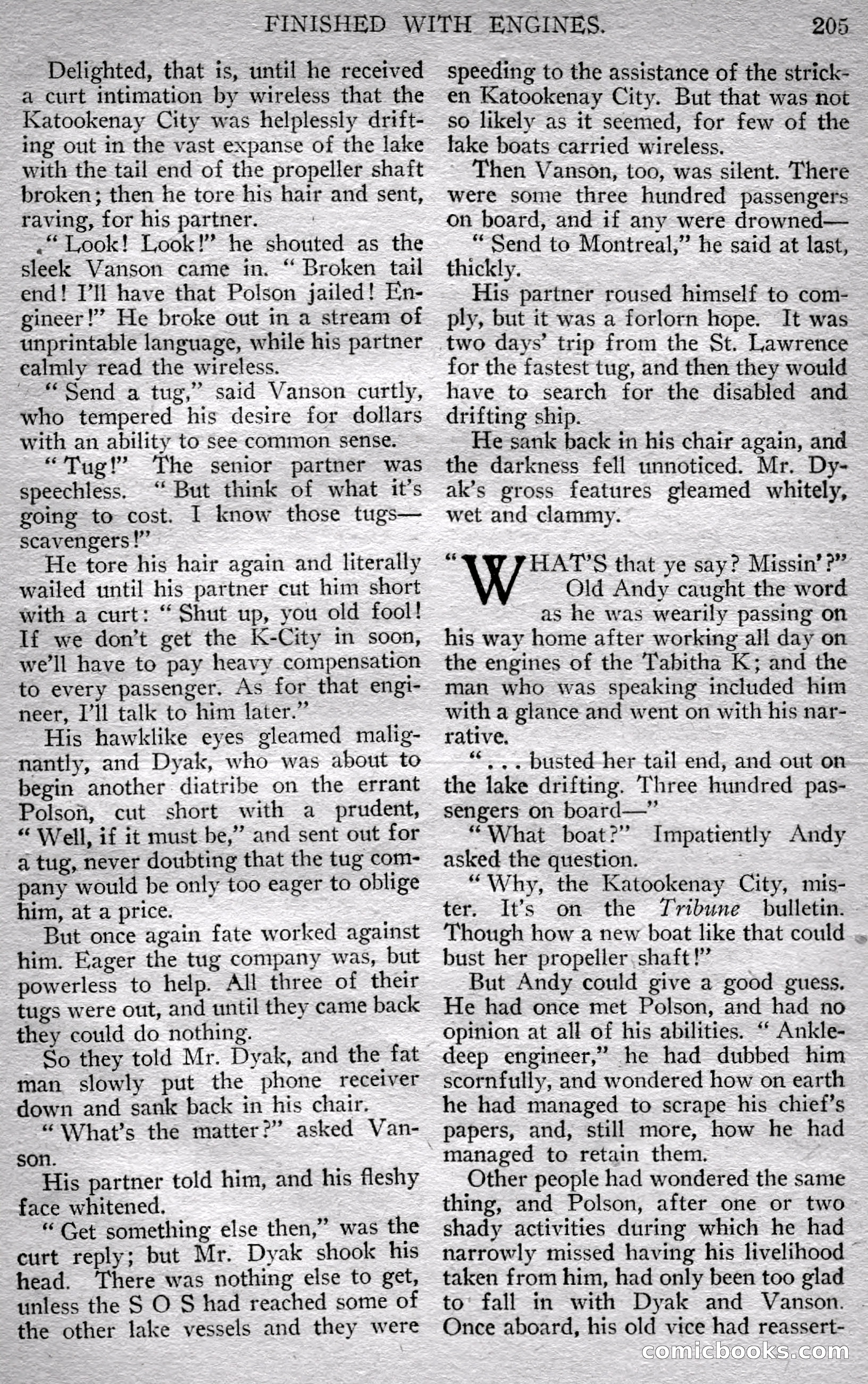 Argosy All-Story Weekly — page 63 of 148