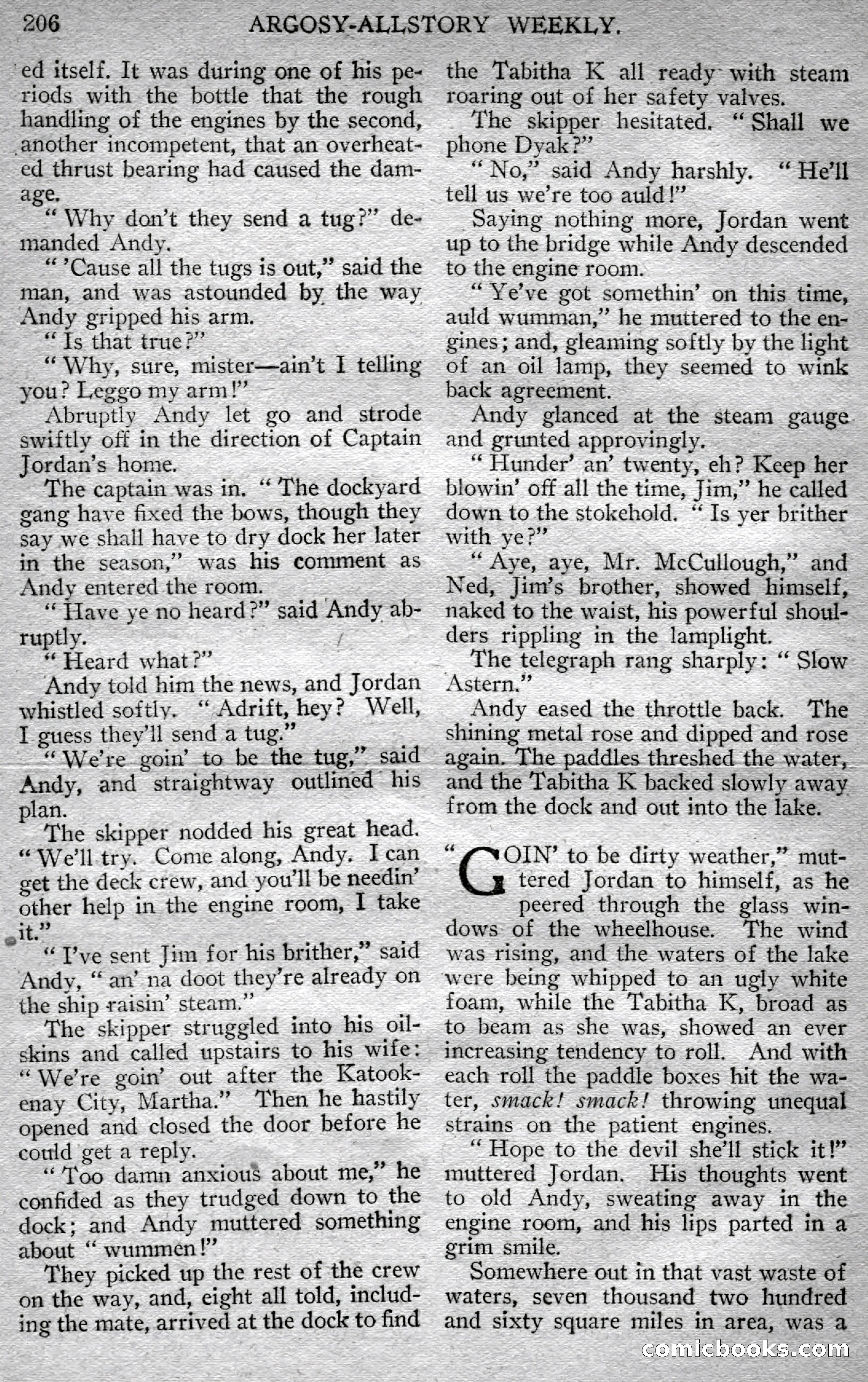 Argosy All-Story Weekly — page 64 of 148