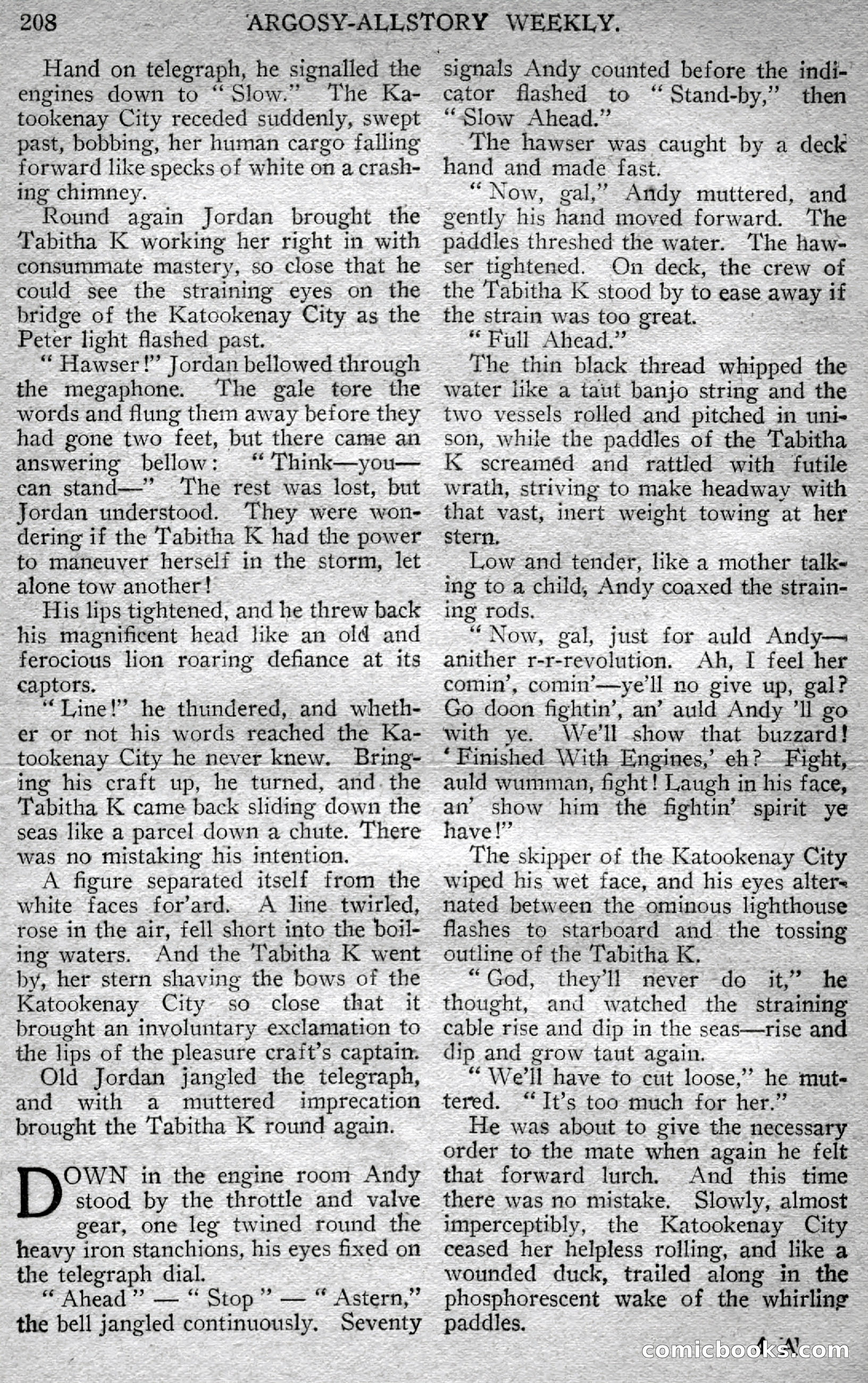 Argosy All-Story Weekly — page 66 of 148
