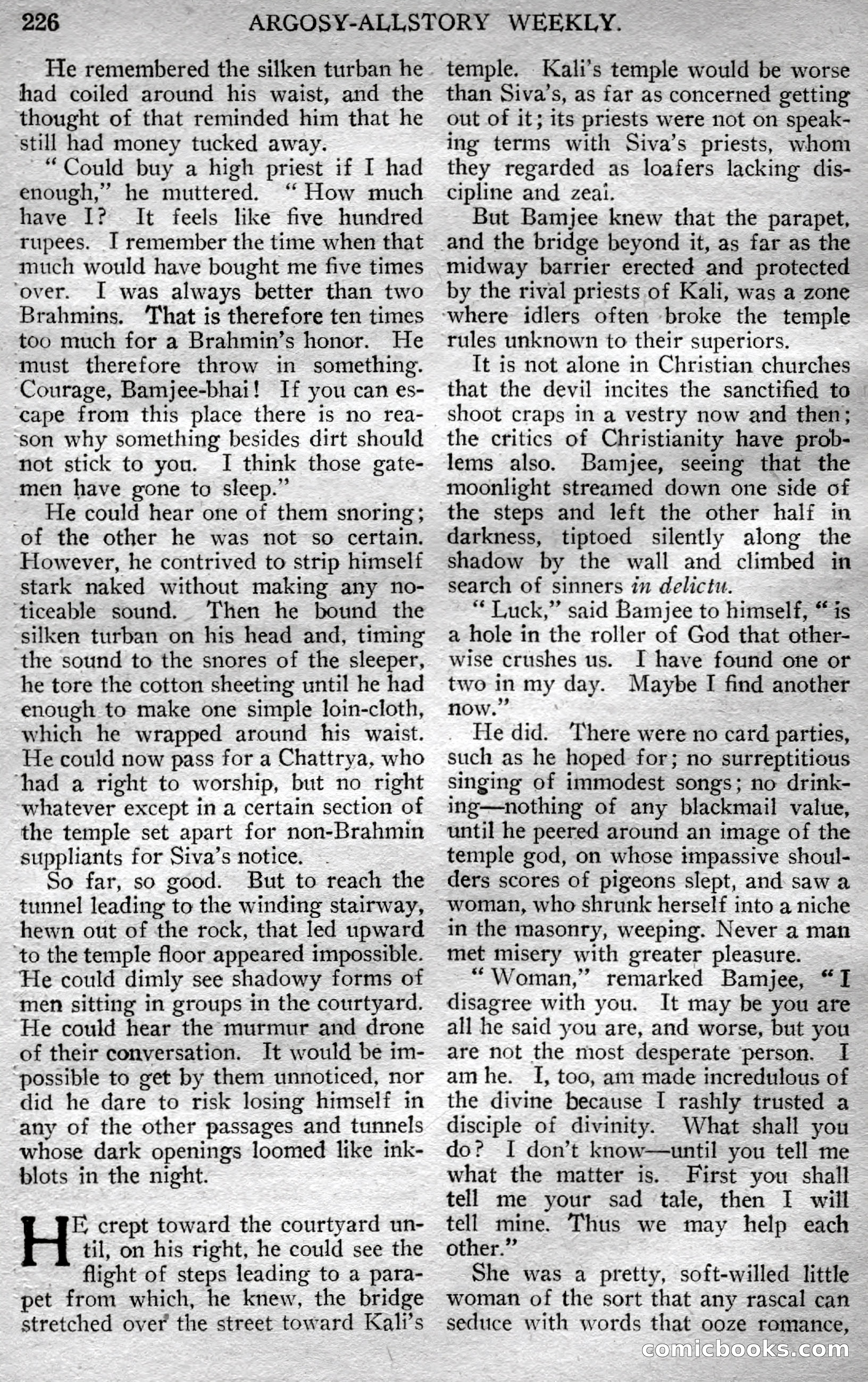 Argosy All-Story Weekly — page 84 of 148