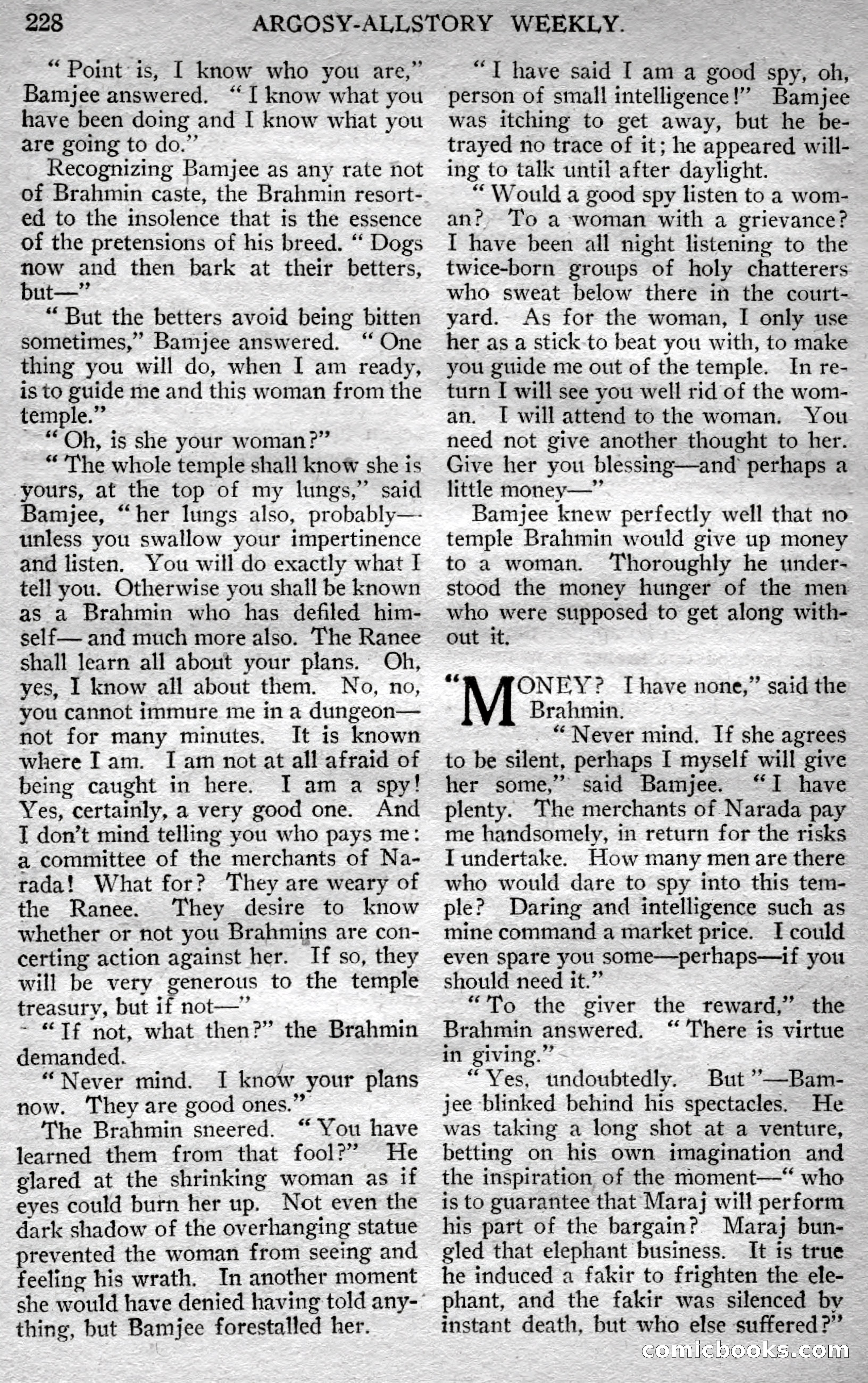 Argosy All-Story Weekly — page 86 of 148