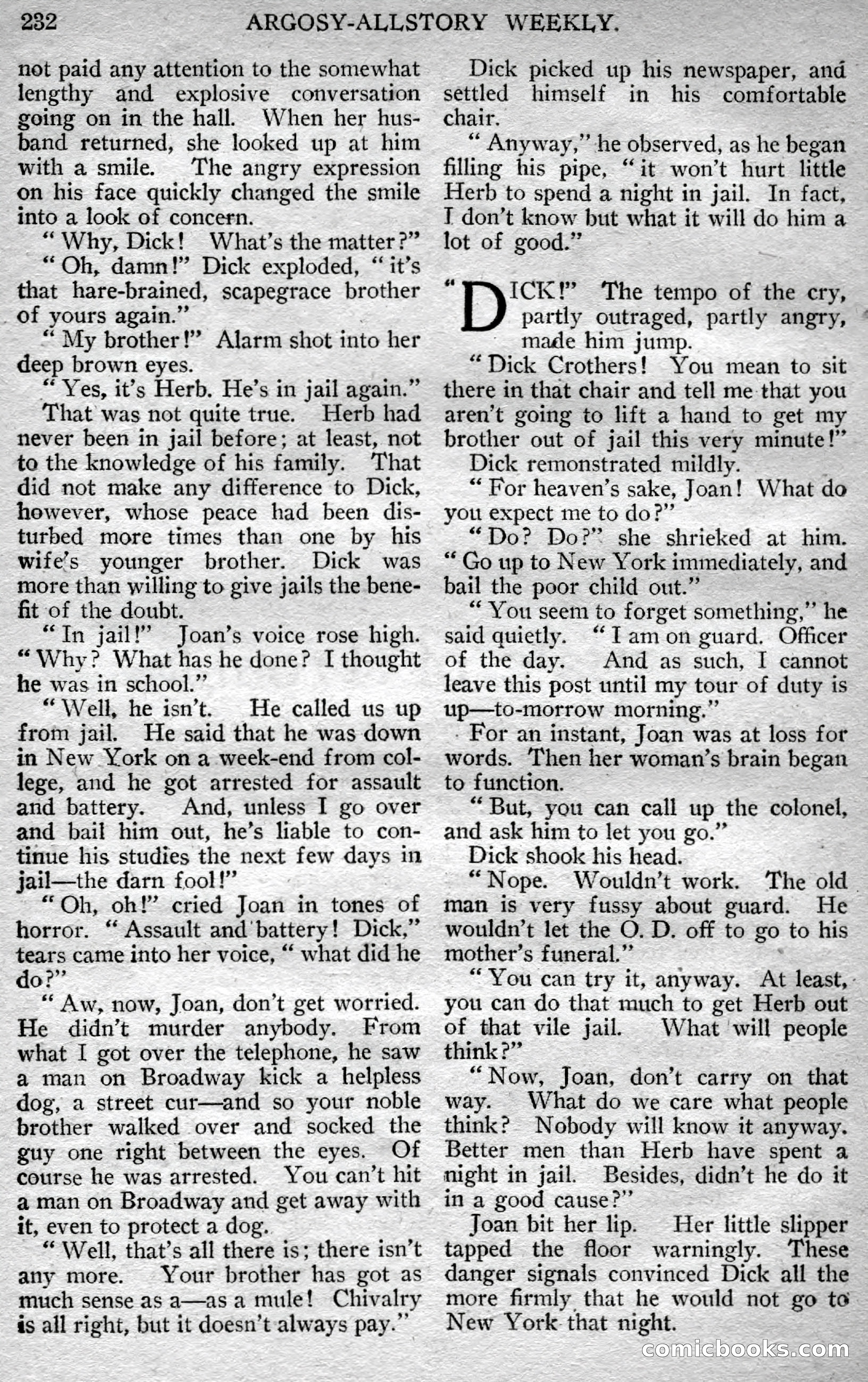 Argosy All-Story Weekly — page 90 of 148
