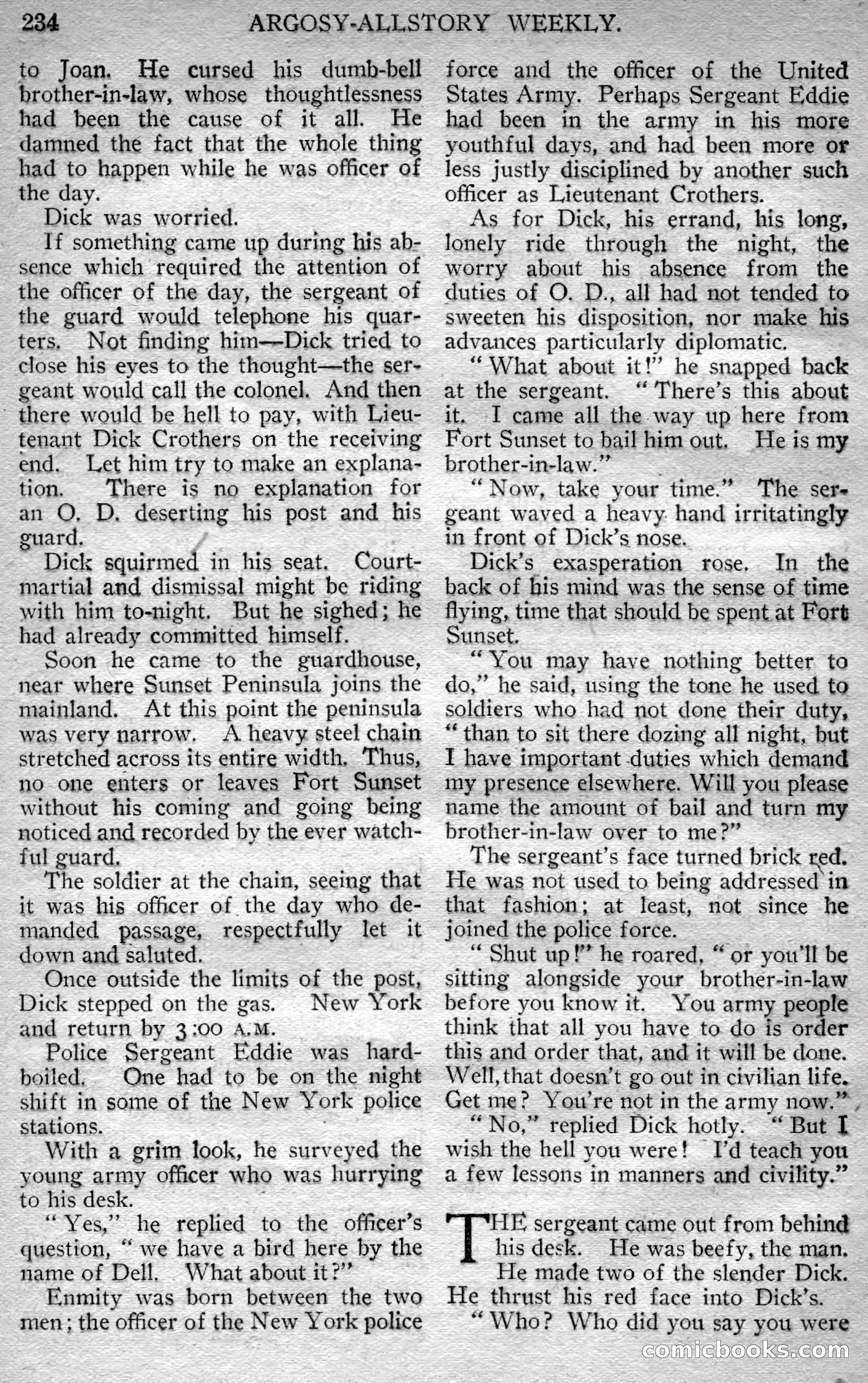 Argosy All-Story Weekly — page 92 of 148