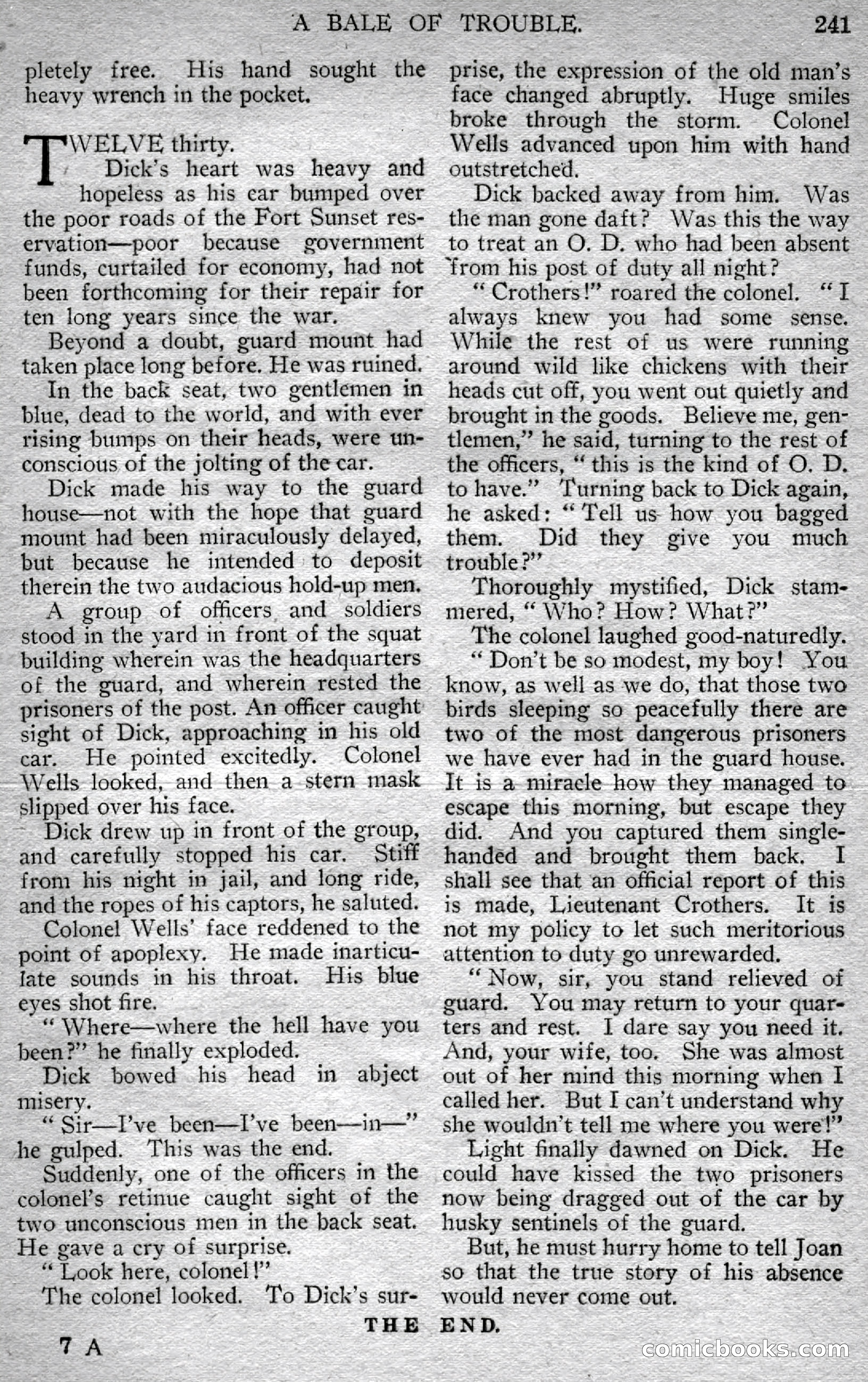 Argosy All-Story Weekly — page 99 of 148