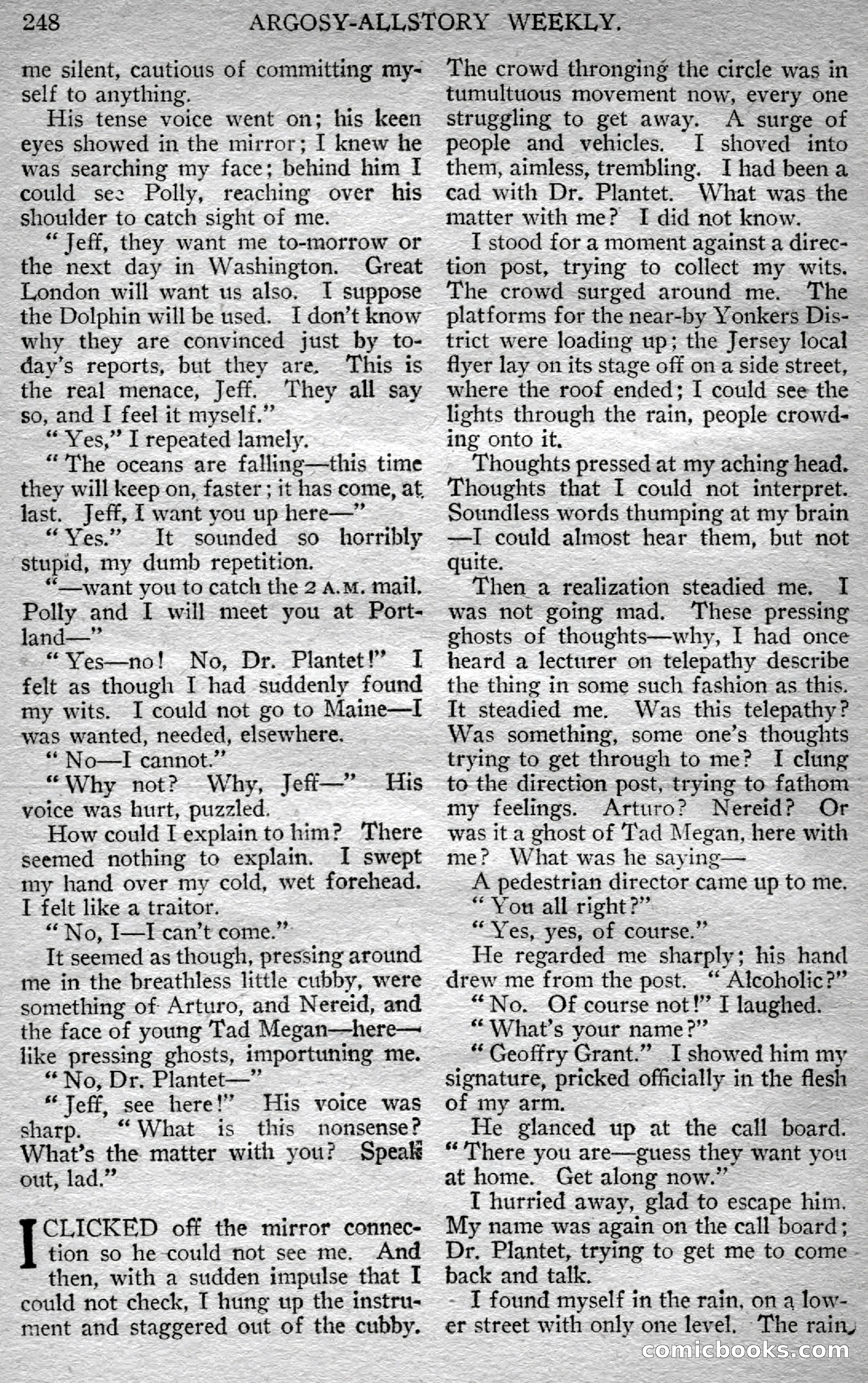 Argosy All-Story Weekly — page 106 of 148