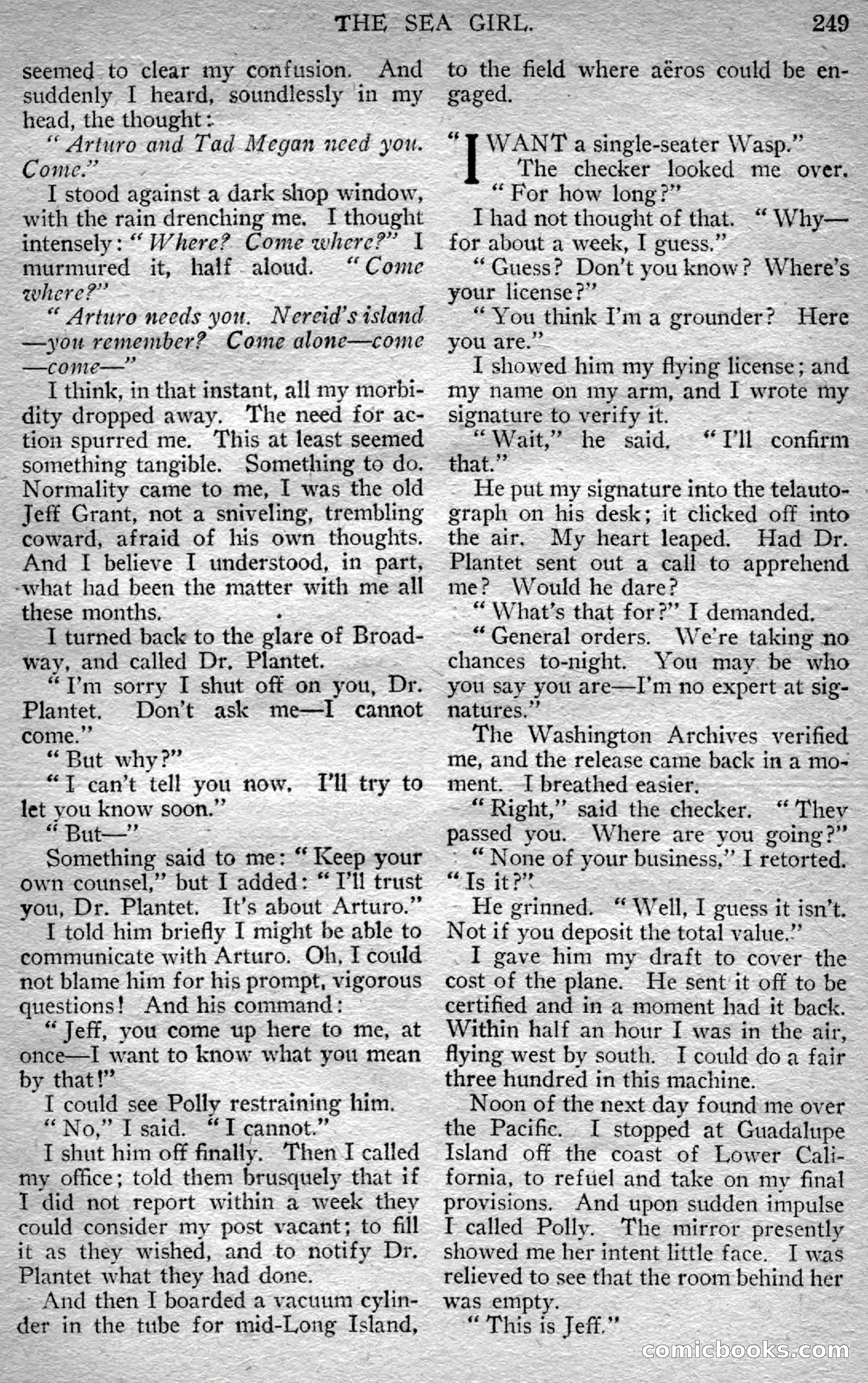 Argosy All-Story Weekly — page 107 of 148