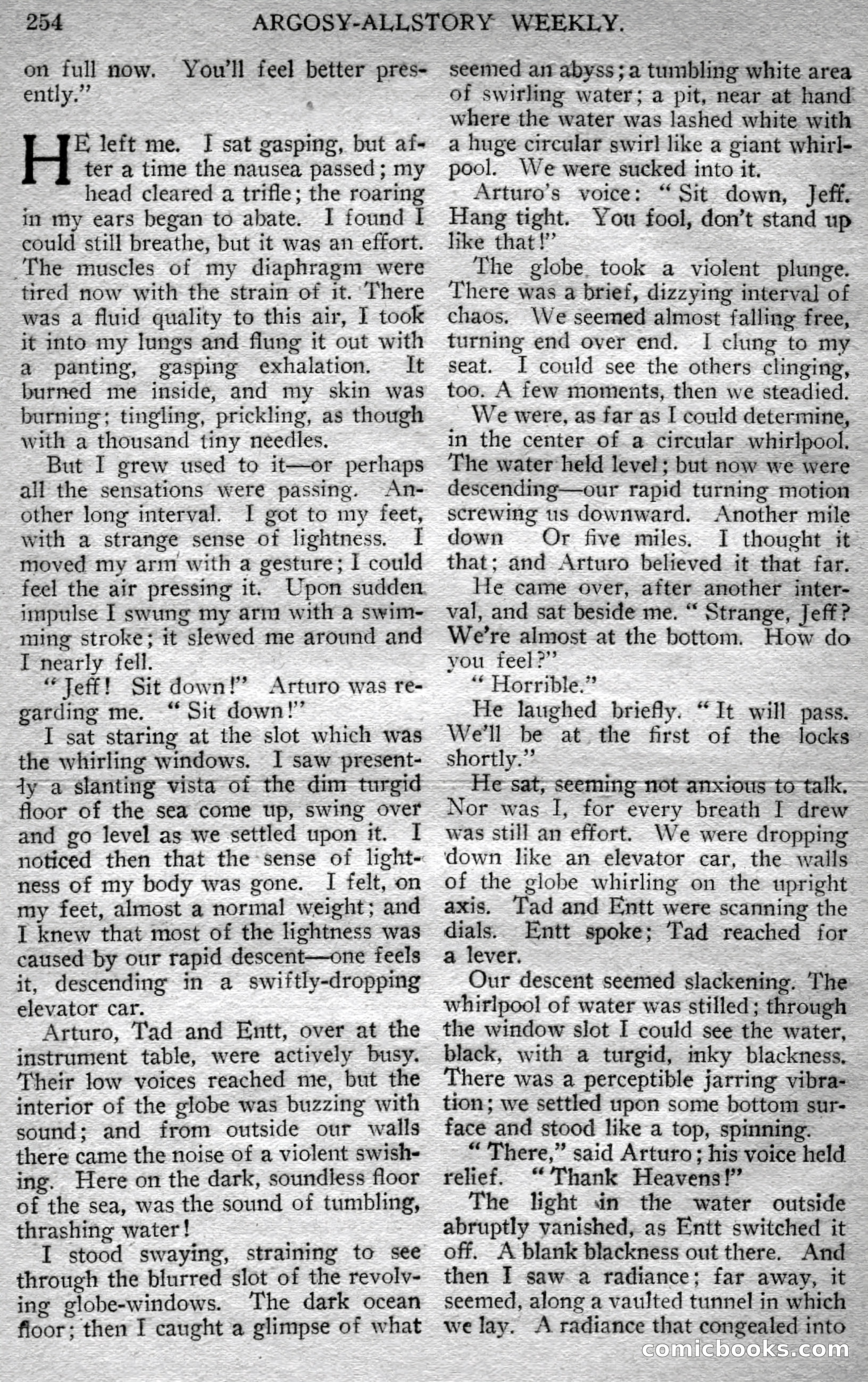Argosy All-Story Weekly — page 112 of 148