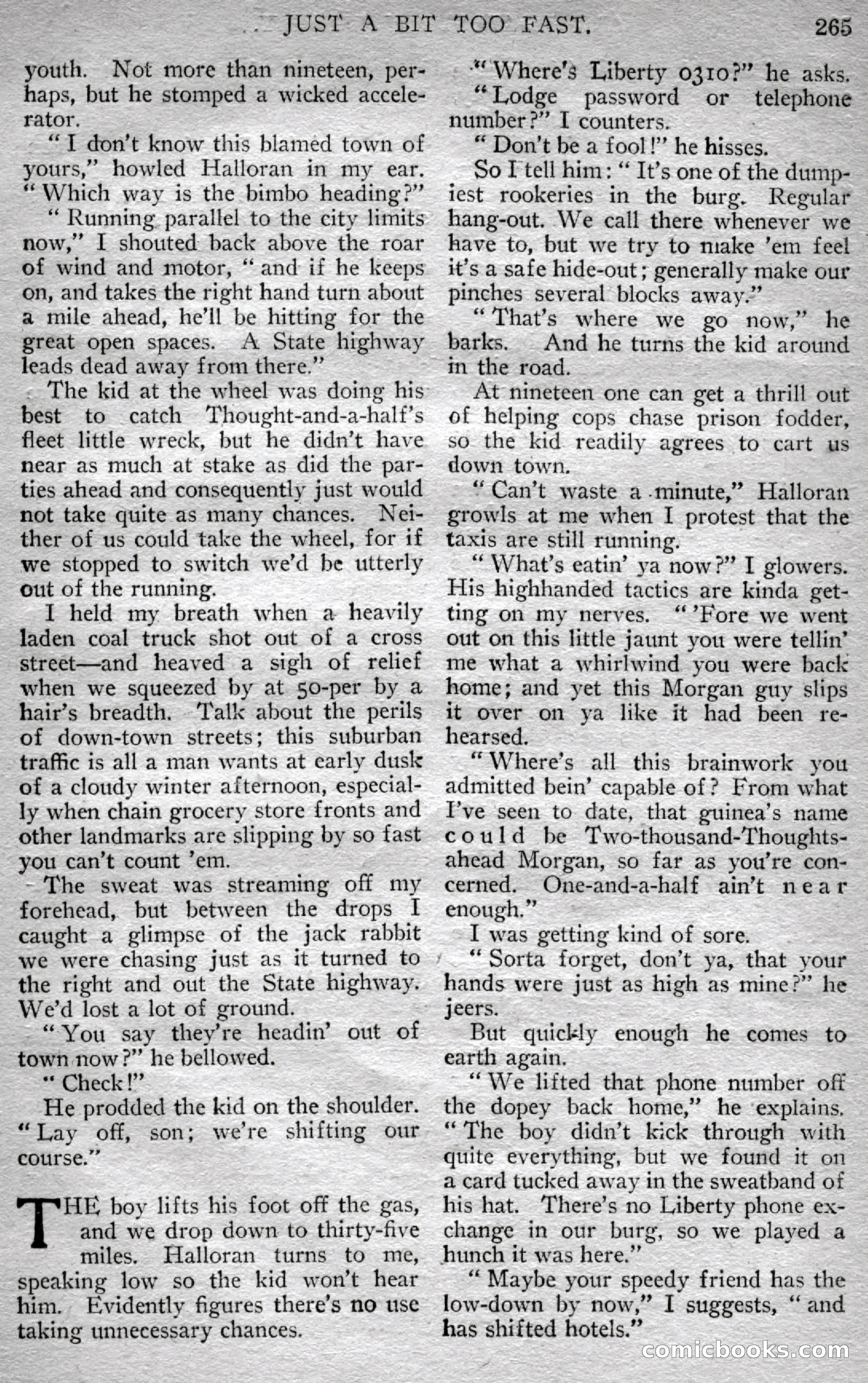 Argosy All-Story Weekly — page 123 of 148