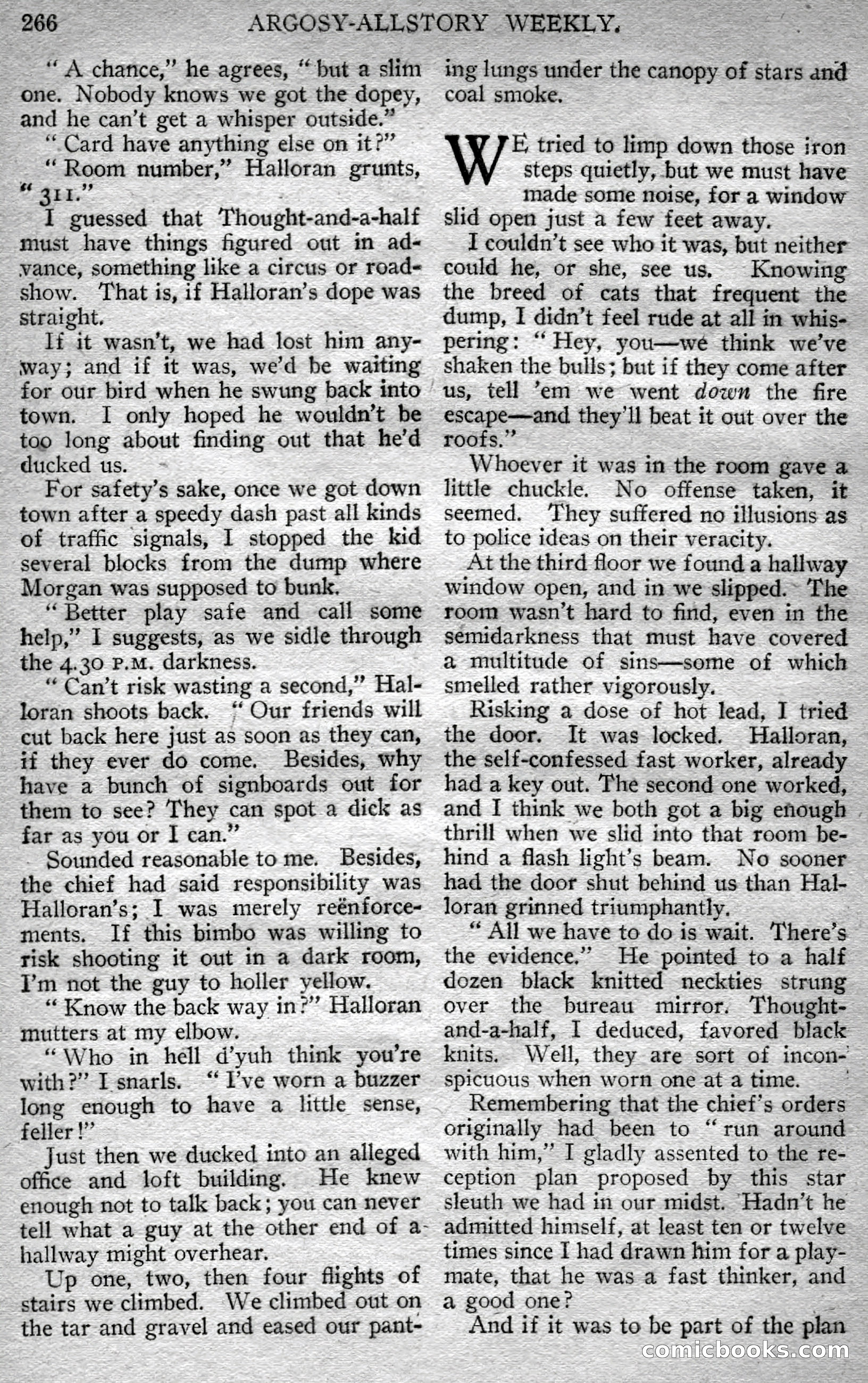 Argosy All-Story Weekly — page 124 of 148