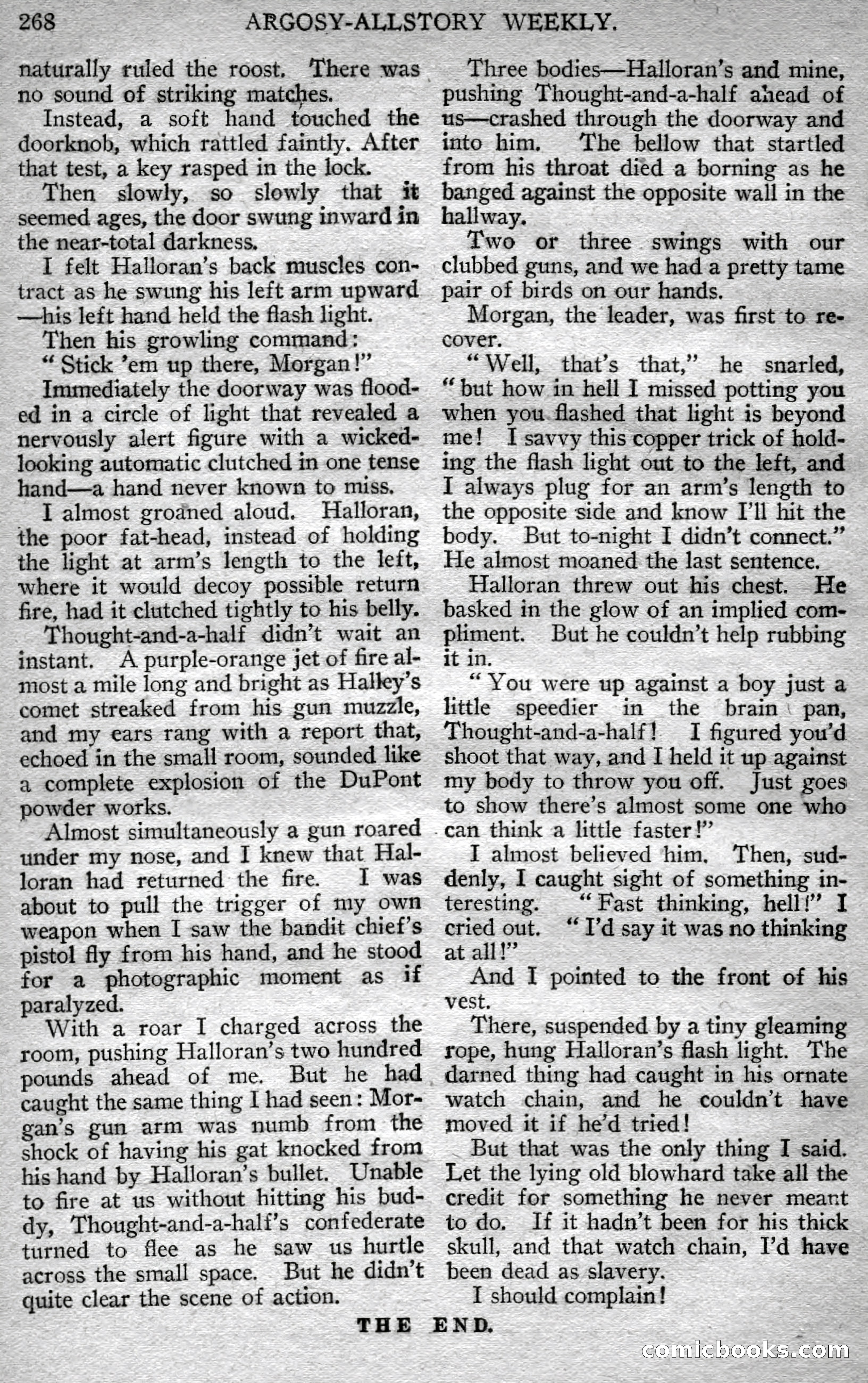 Argosy All-Story Weekly — page 126 of 148