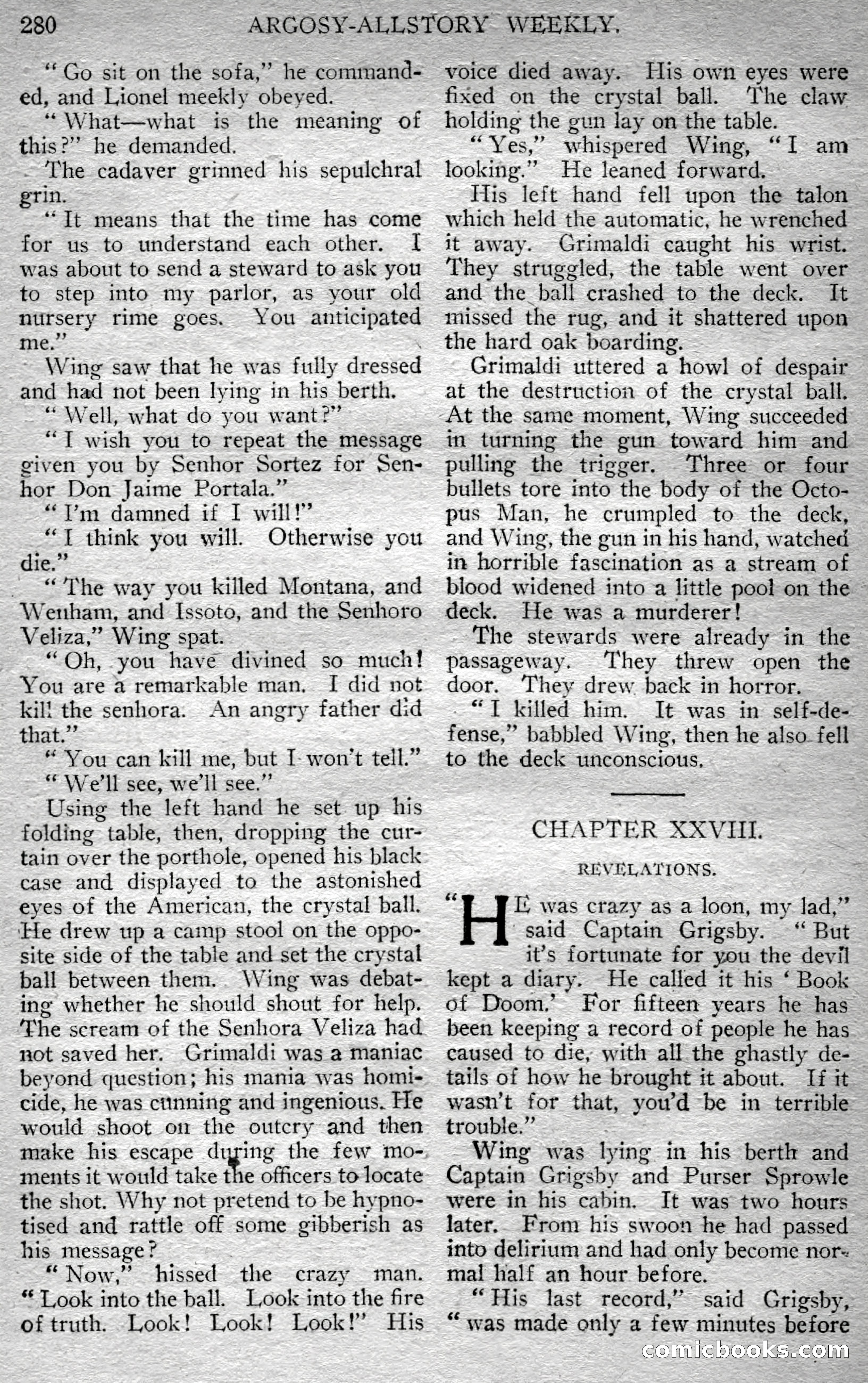 Argosy All-Story Weekly — page 138 of 148