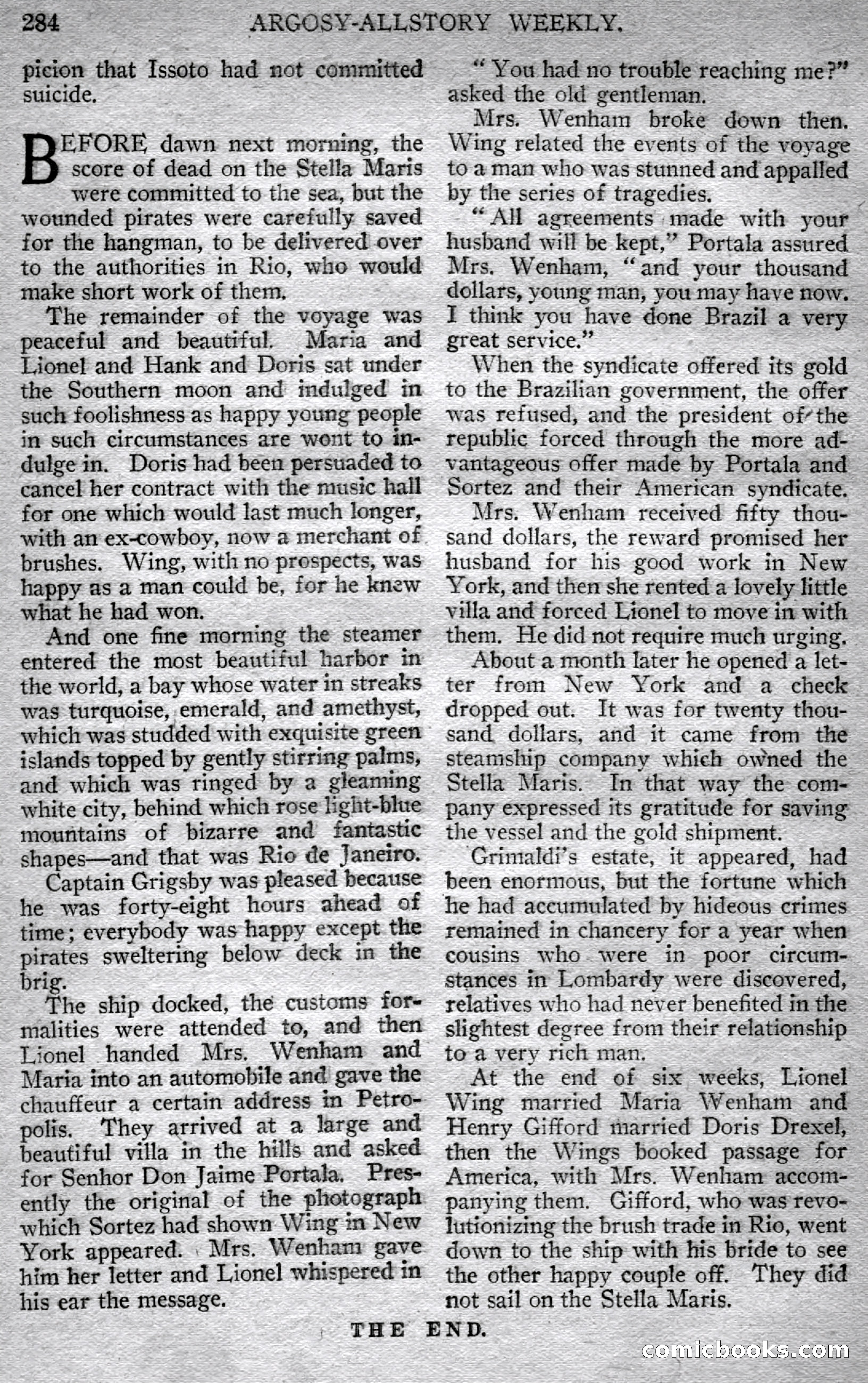 Argosy All-Story Weekly — page 142 of 148