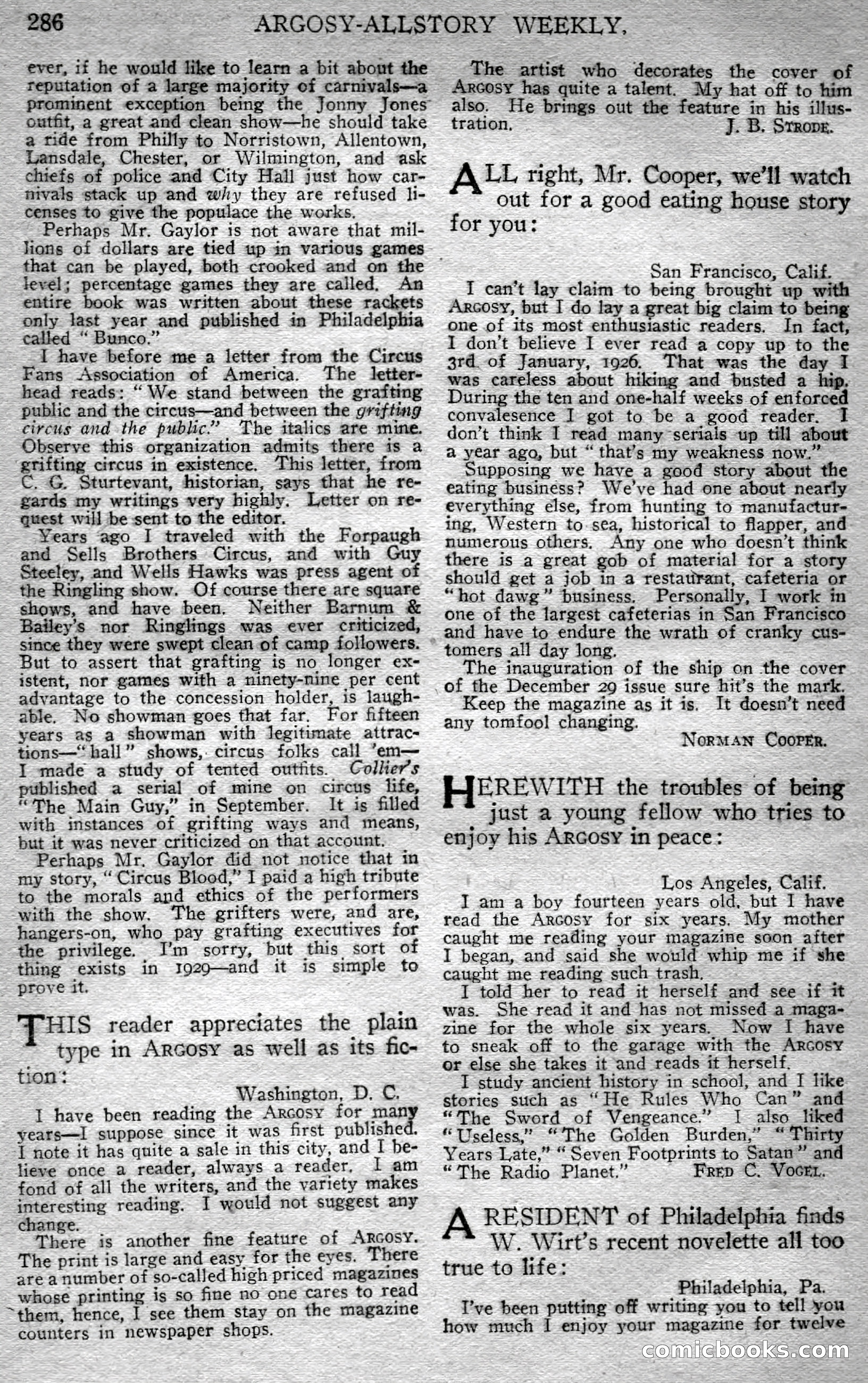 Argosy All-Story Weekly — page 144 of 148