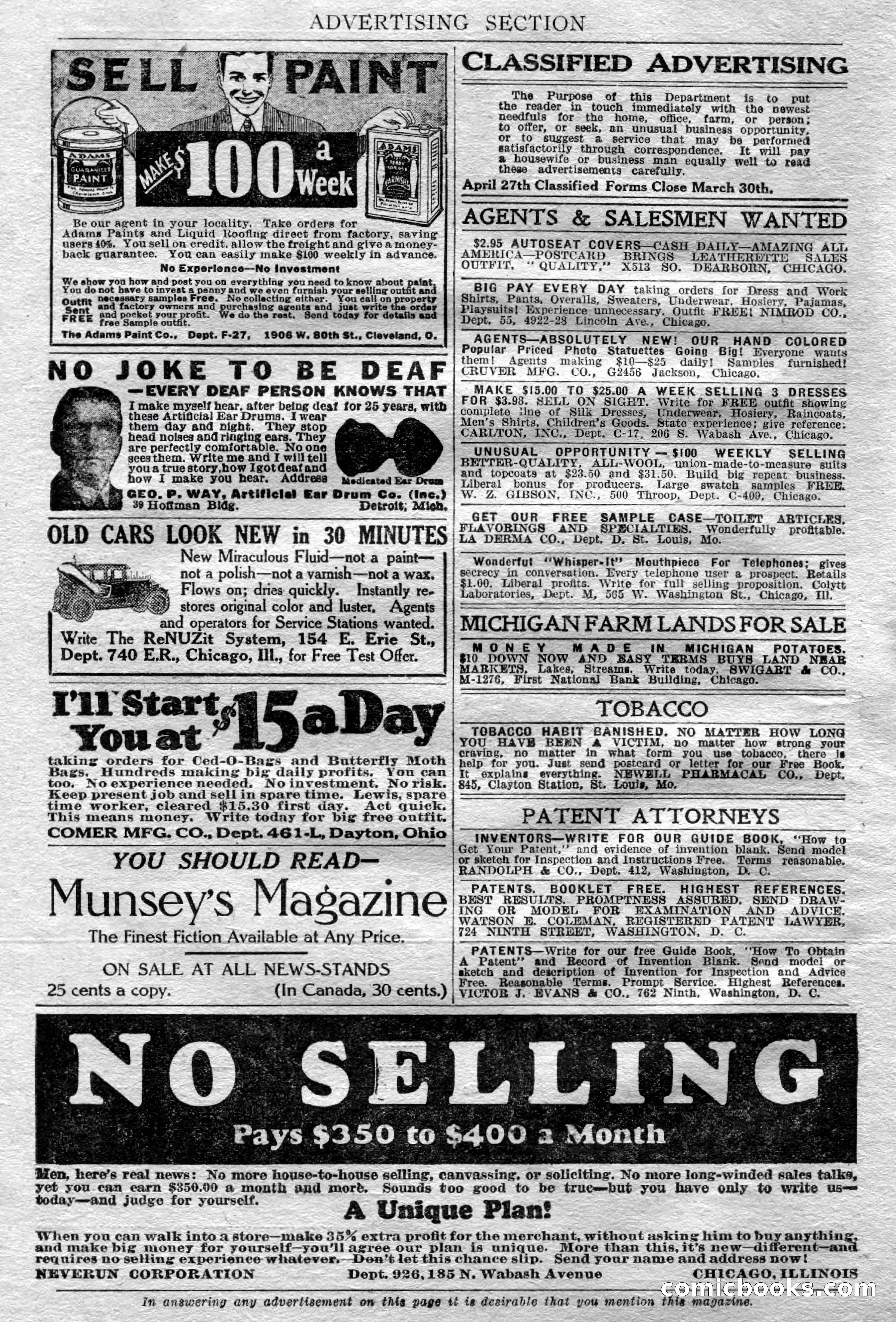 Argosy All-Story Weekly, March 23, 1929 — page 6 of 148
