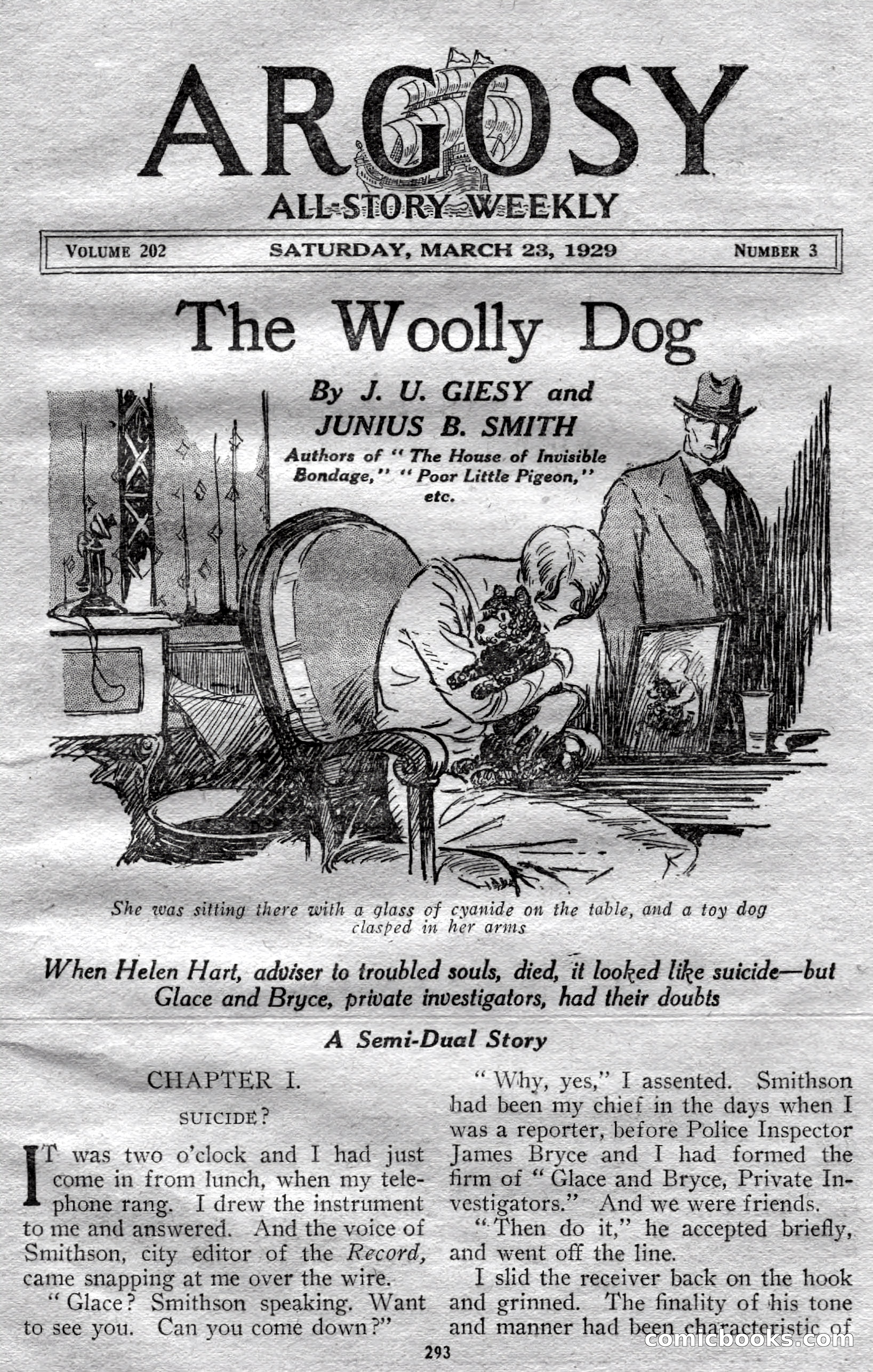 Argosy All-Story Weekly, March 23, 1929 — page 7 of 148