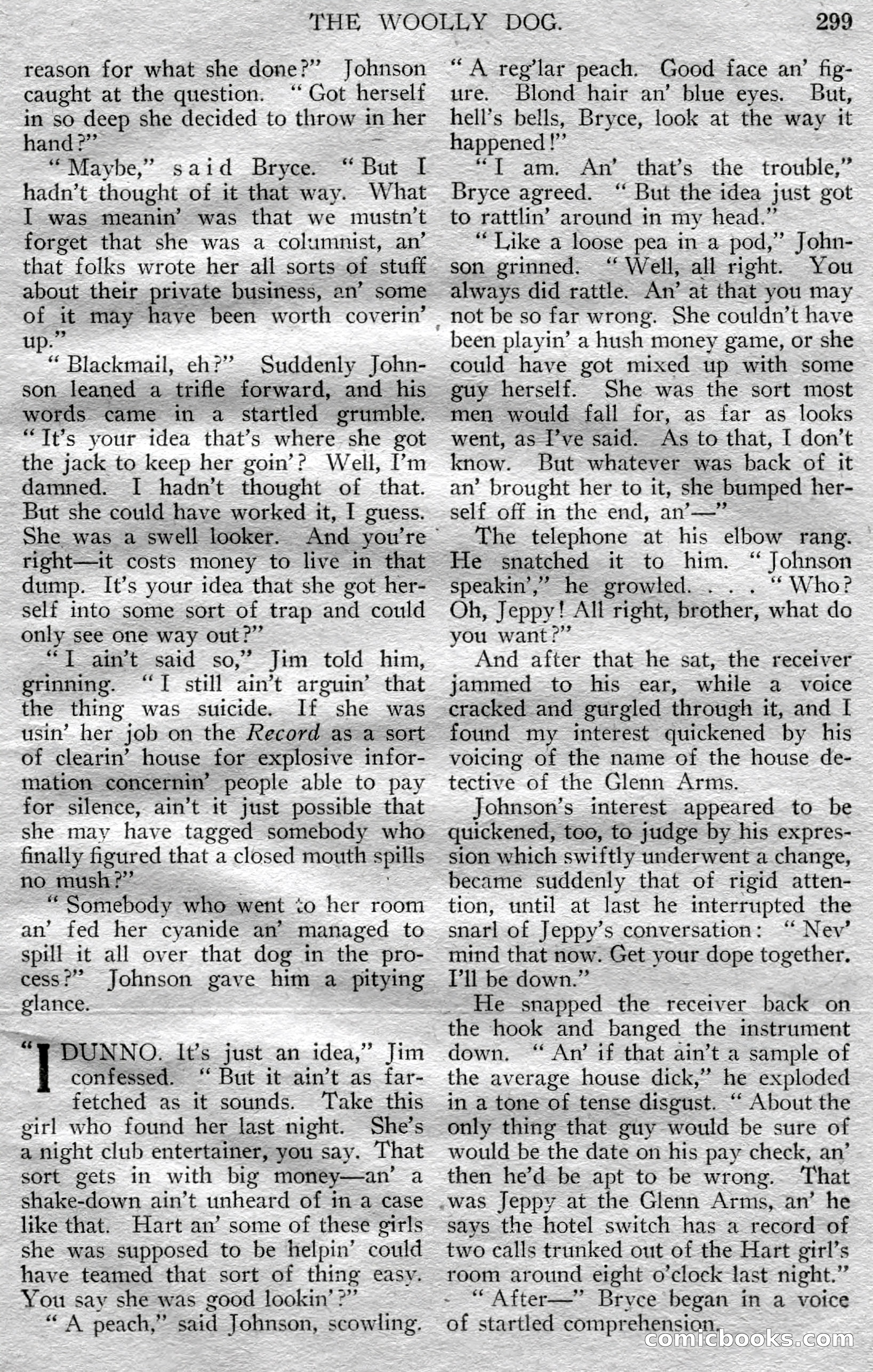 Argosy All-Story Weekly, March 23, 1929 — page 13 of 148
