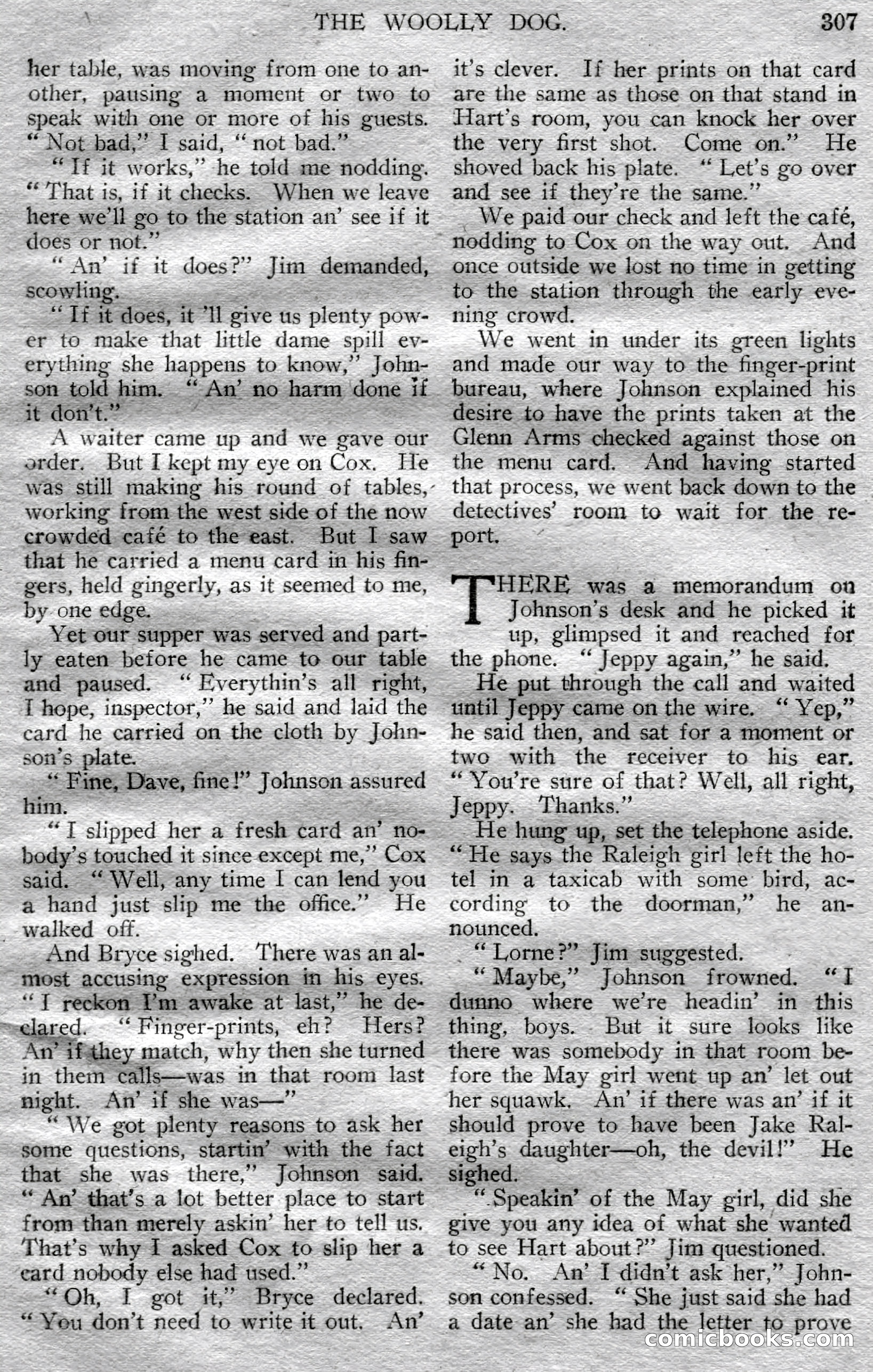 Argosy All-Story Weekly, March 23, 1929 — page 21 of 148