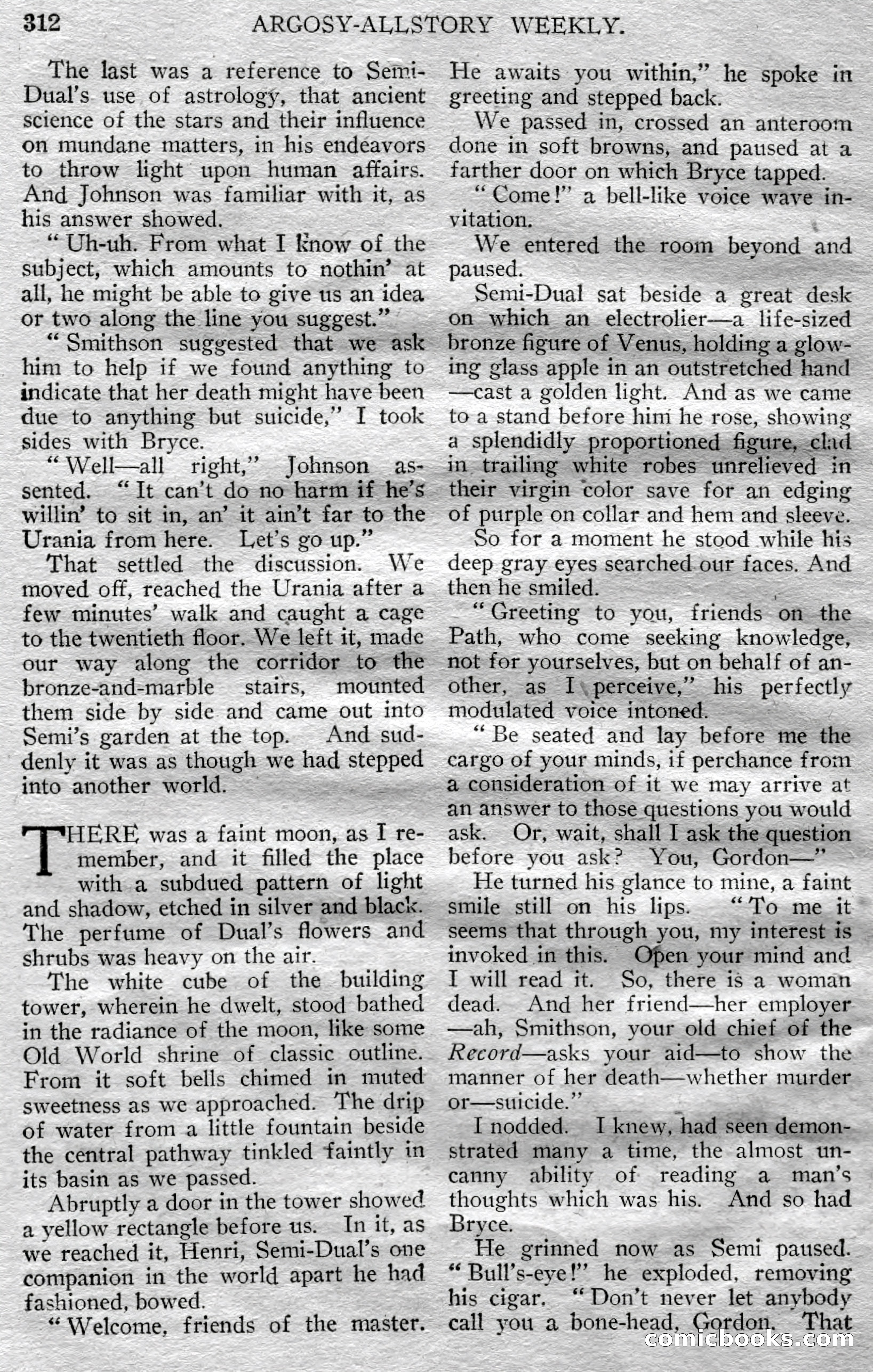 Argosy All-Story Weekly, March 23, 1929 — page 26 of 148