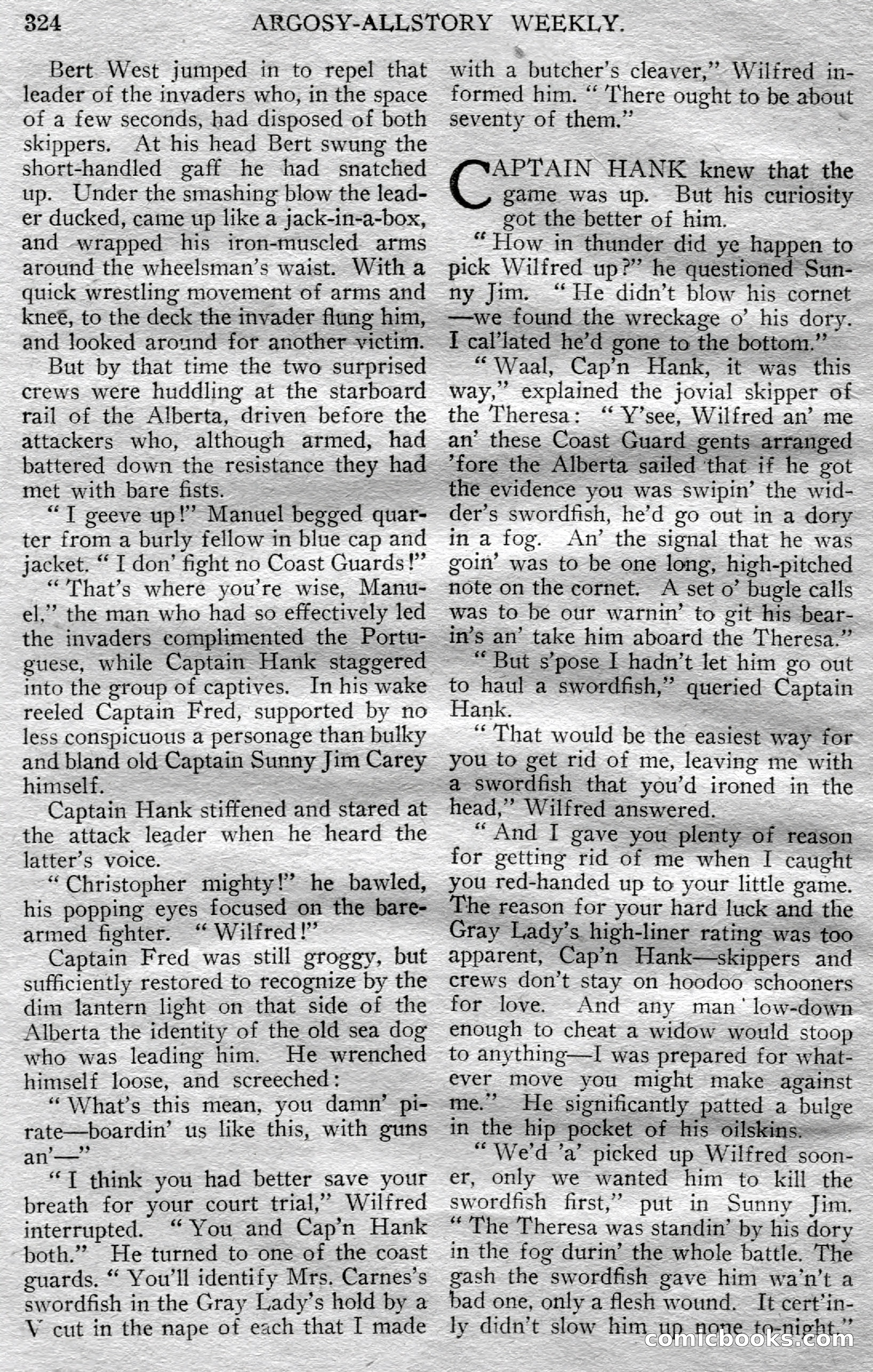 Argosy All-Story Weekly, March 23, 1929 — page 38 of 148