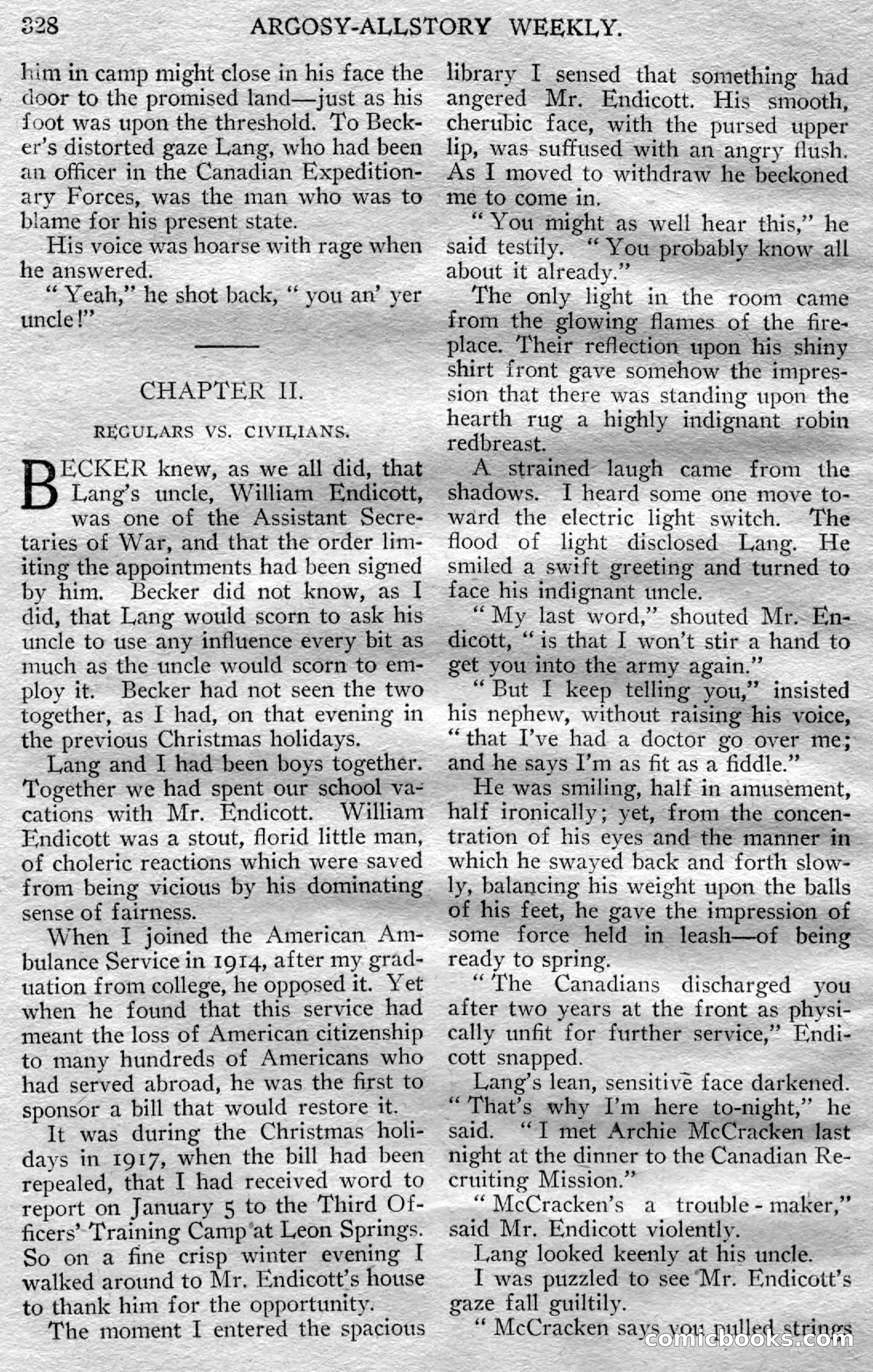 Argosy All-Story Weekly, March 23, 1929 — page 42 of 148