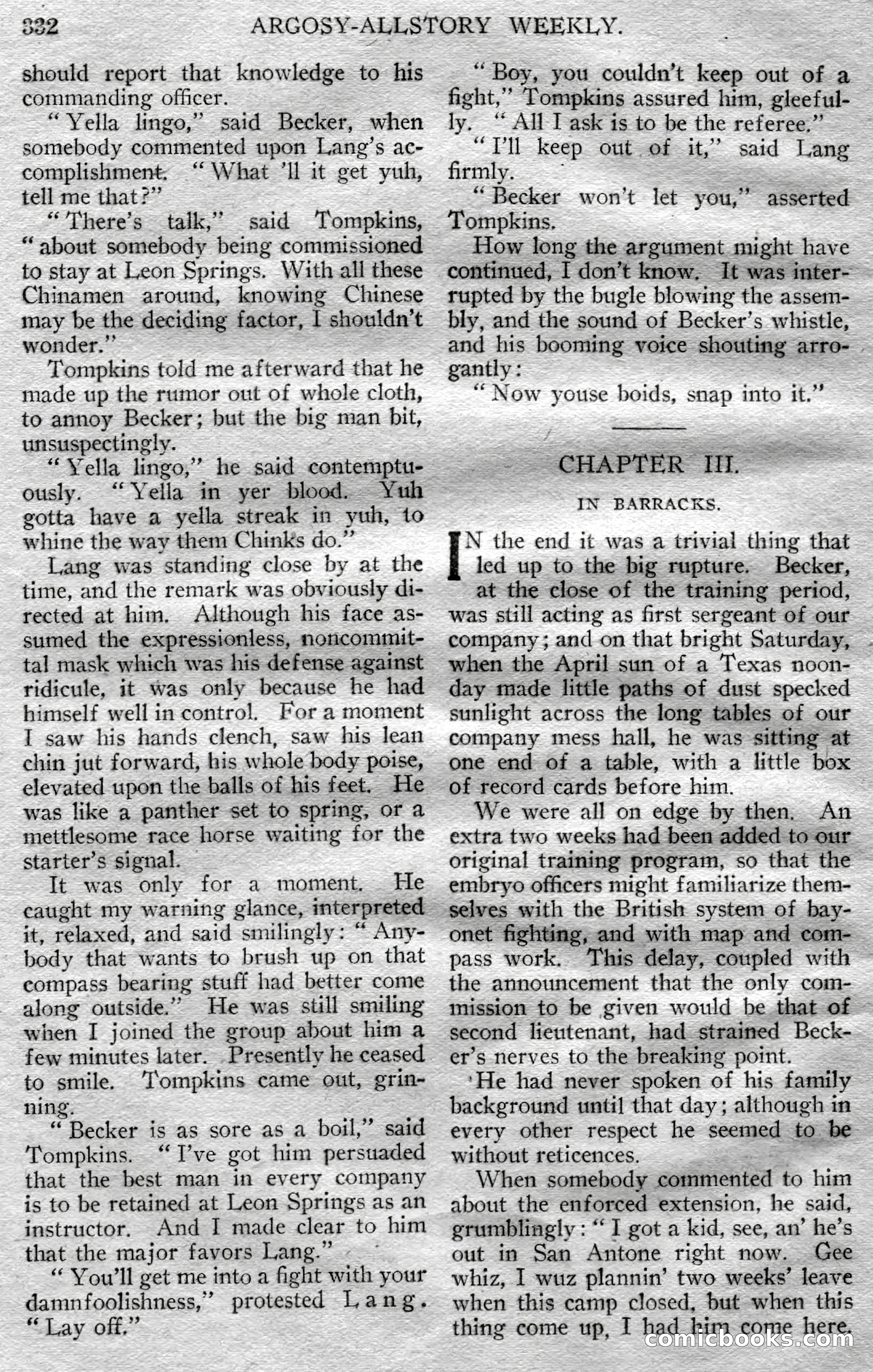 Argosy All-Story Weekly, March 23, 1929 — page 46 of 148