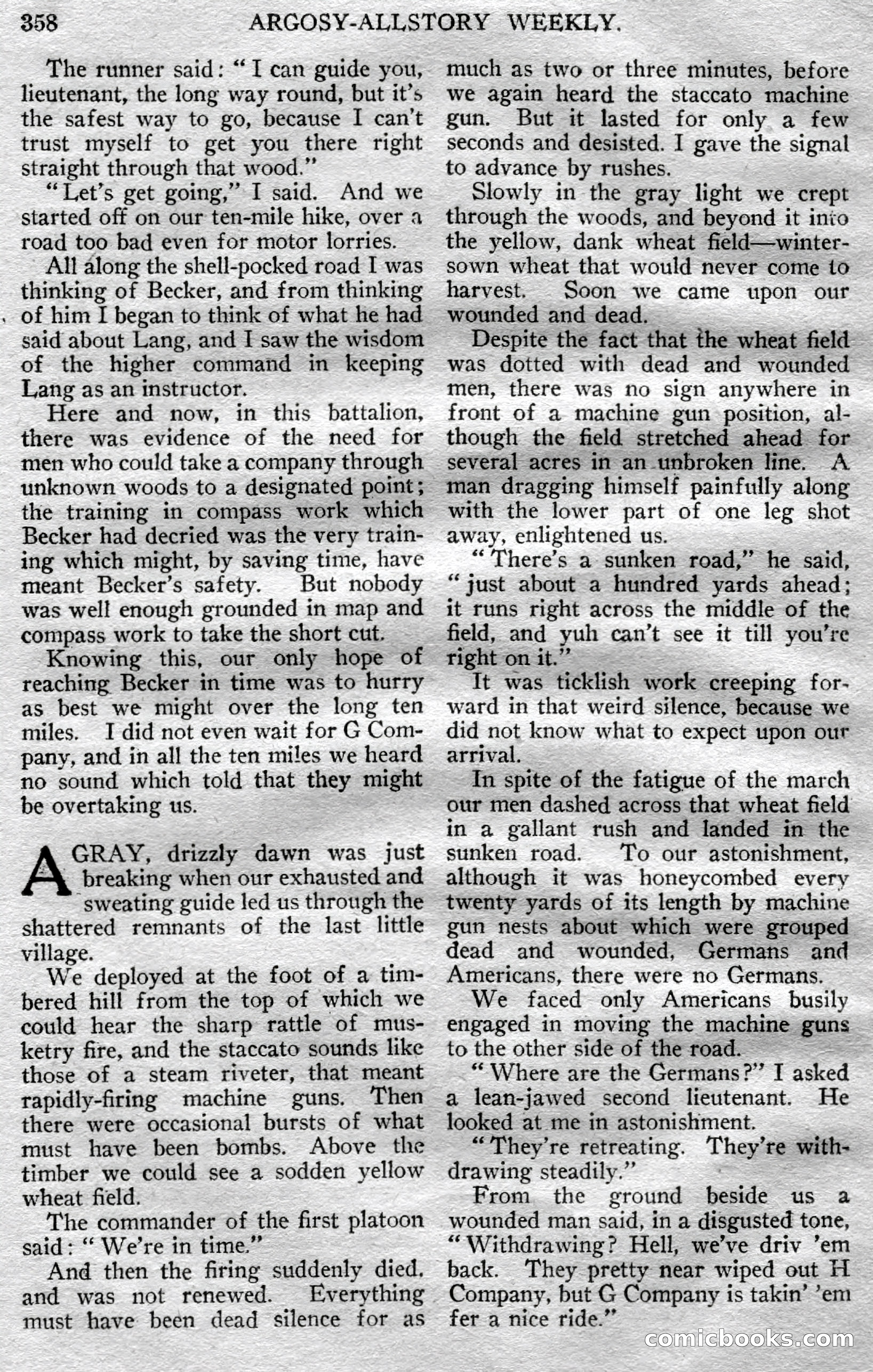 Argosy All-Story Weekly, March 23, 1929 — page 72 of 148