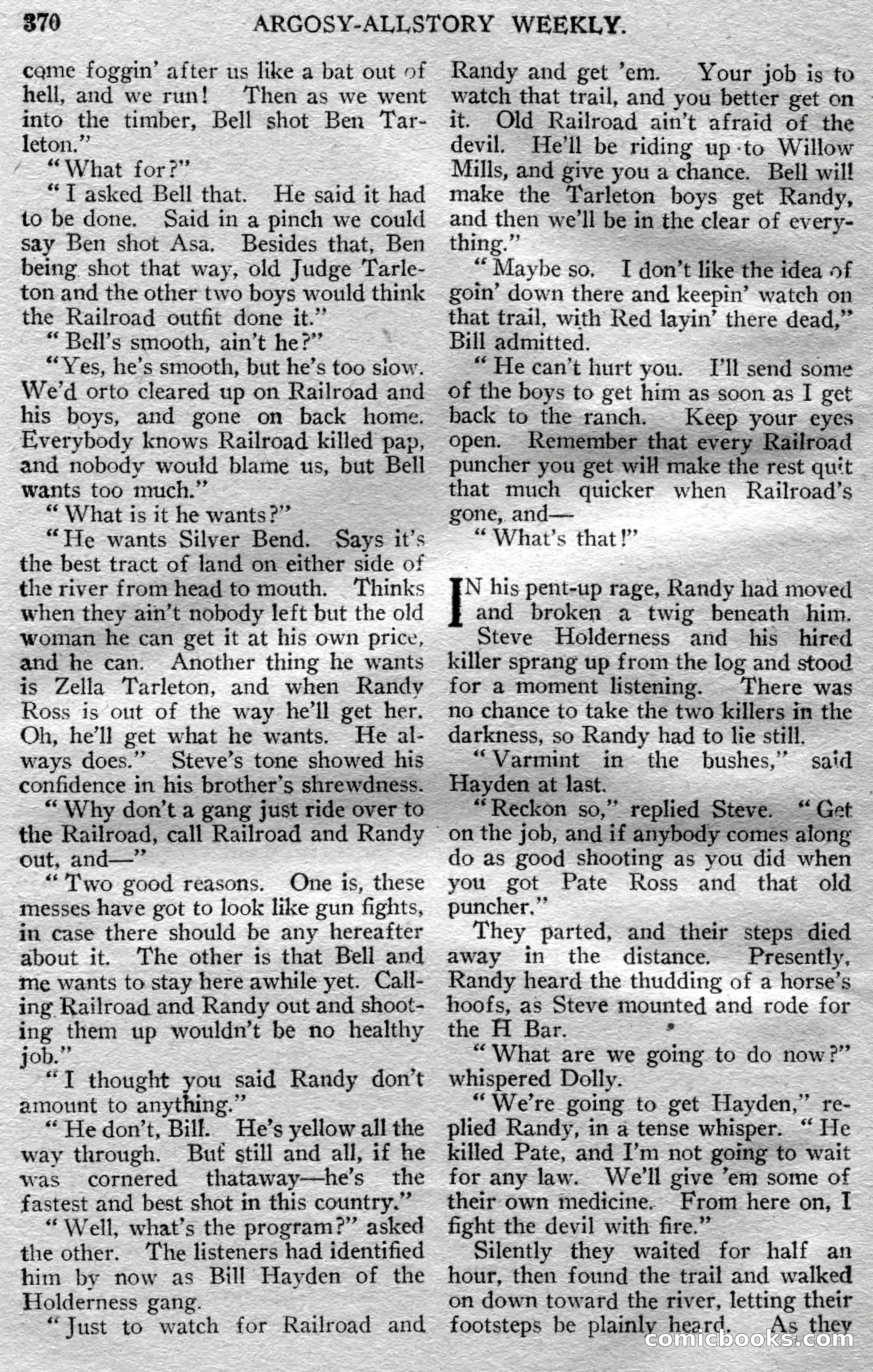 Argosy All-Story Weekly, March 23, 1929 — page 84 of 148