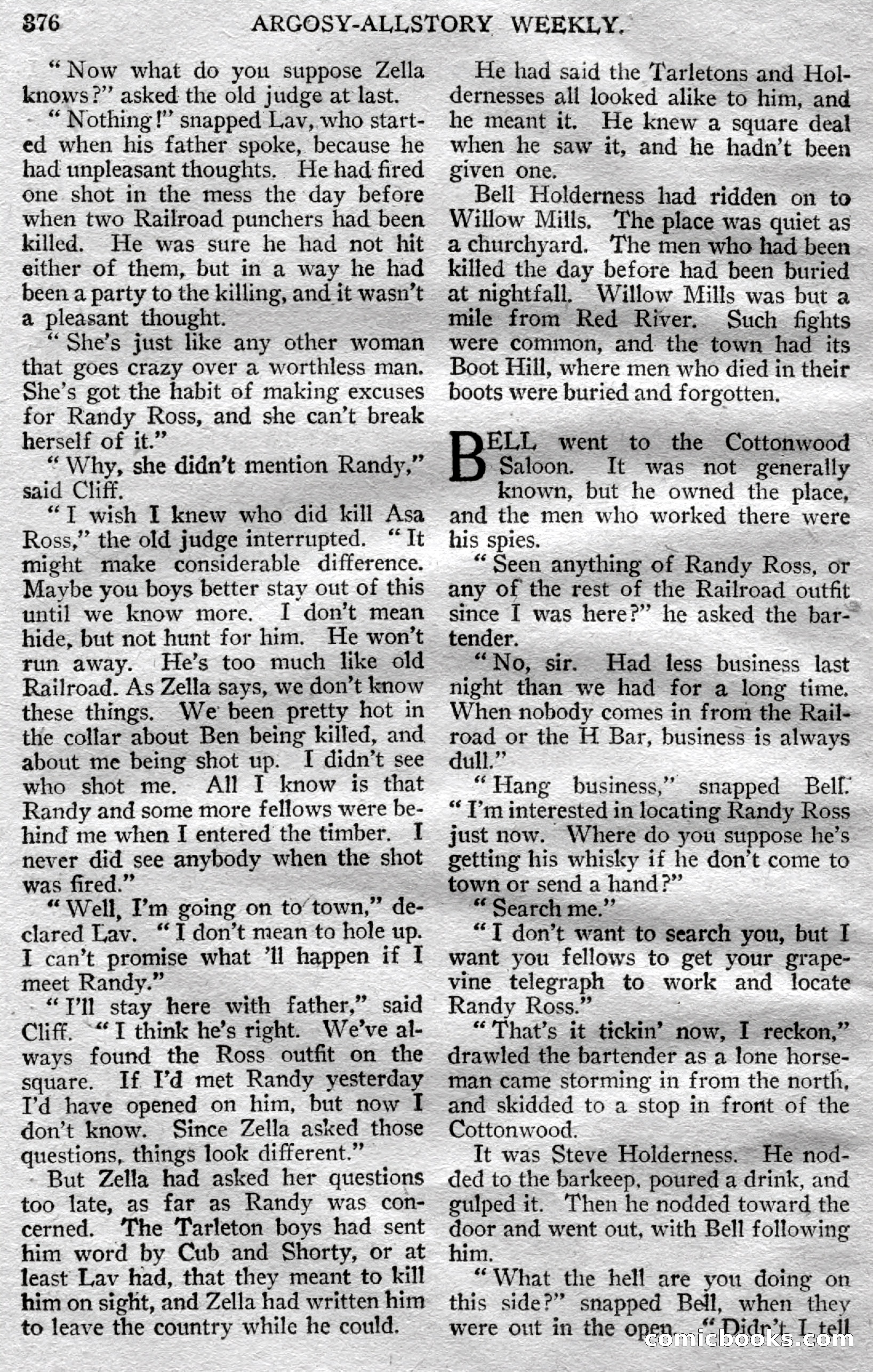 Argosy All-Story Weekly, March 23, 1929 — page 90 of 148