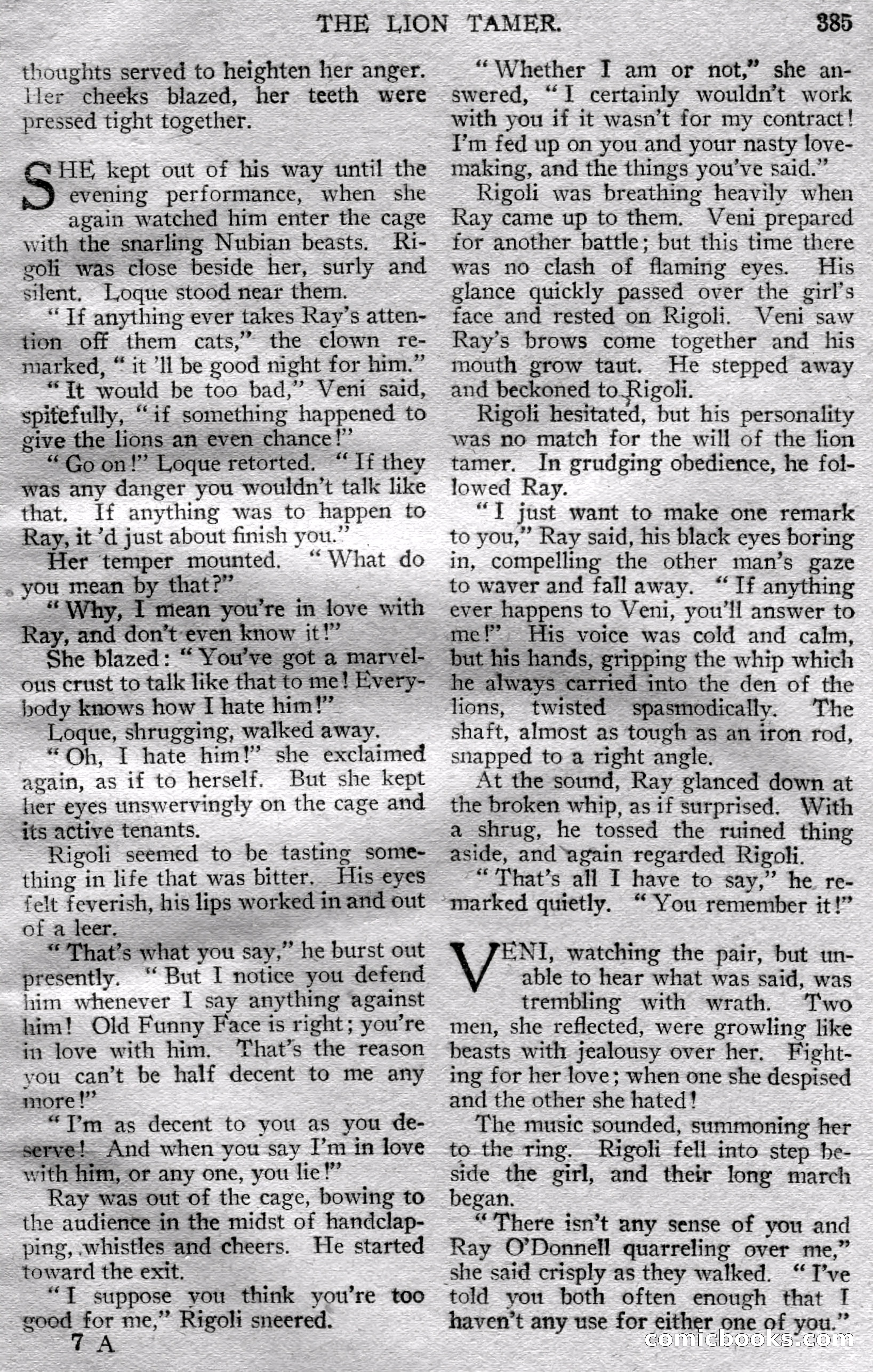 Argosy All-Story Weekly, March 23, 1929 — page 99 of 148