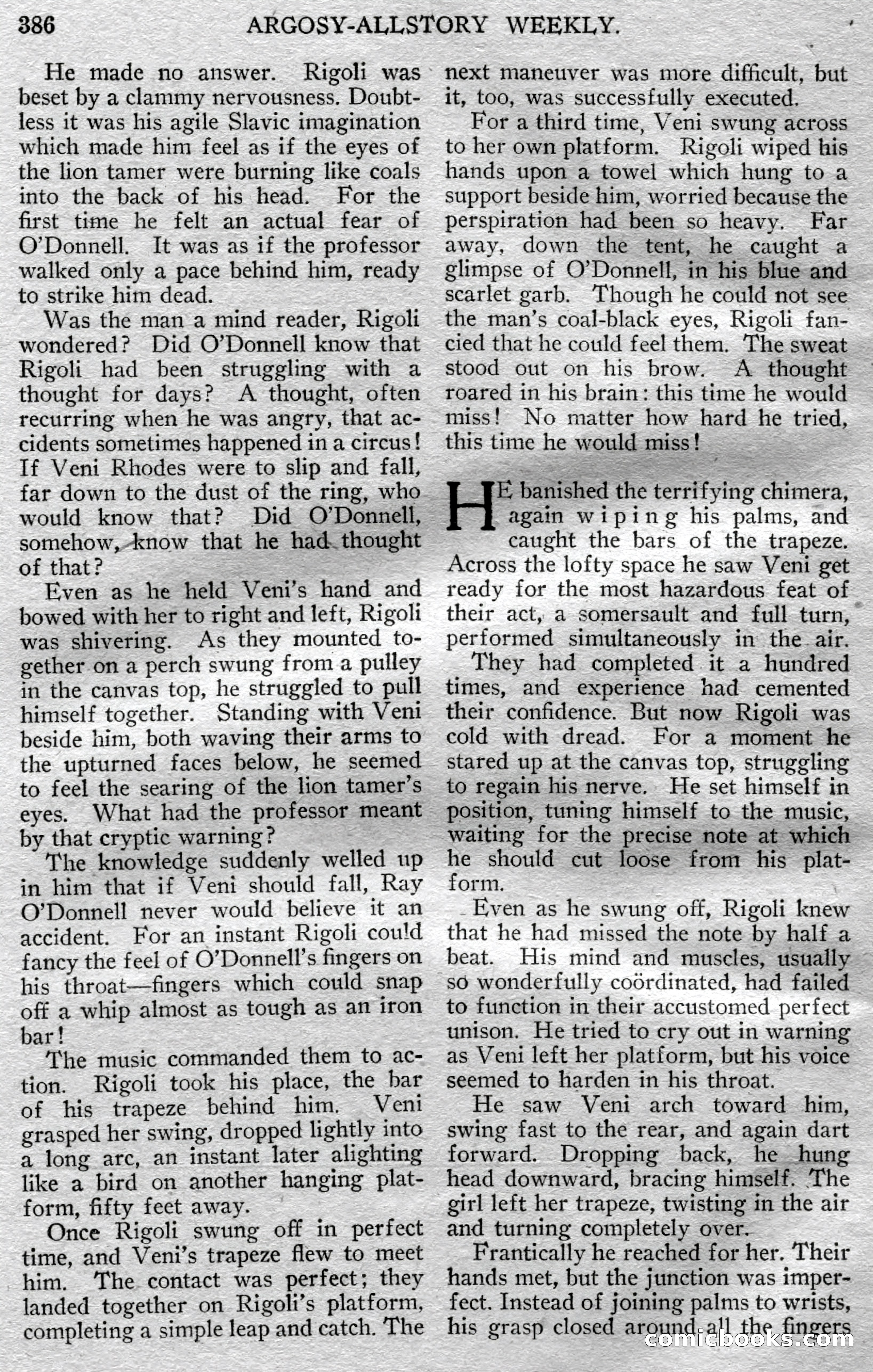 Argosy All-Story Weekly, March 23, 1929 — page 100 of 148