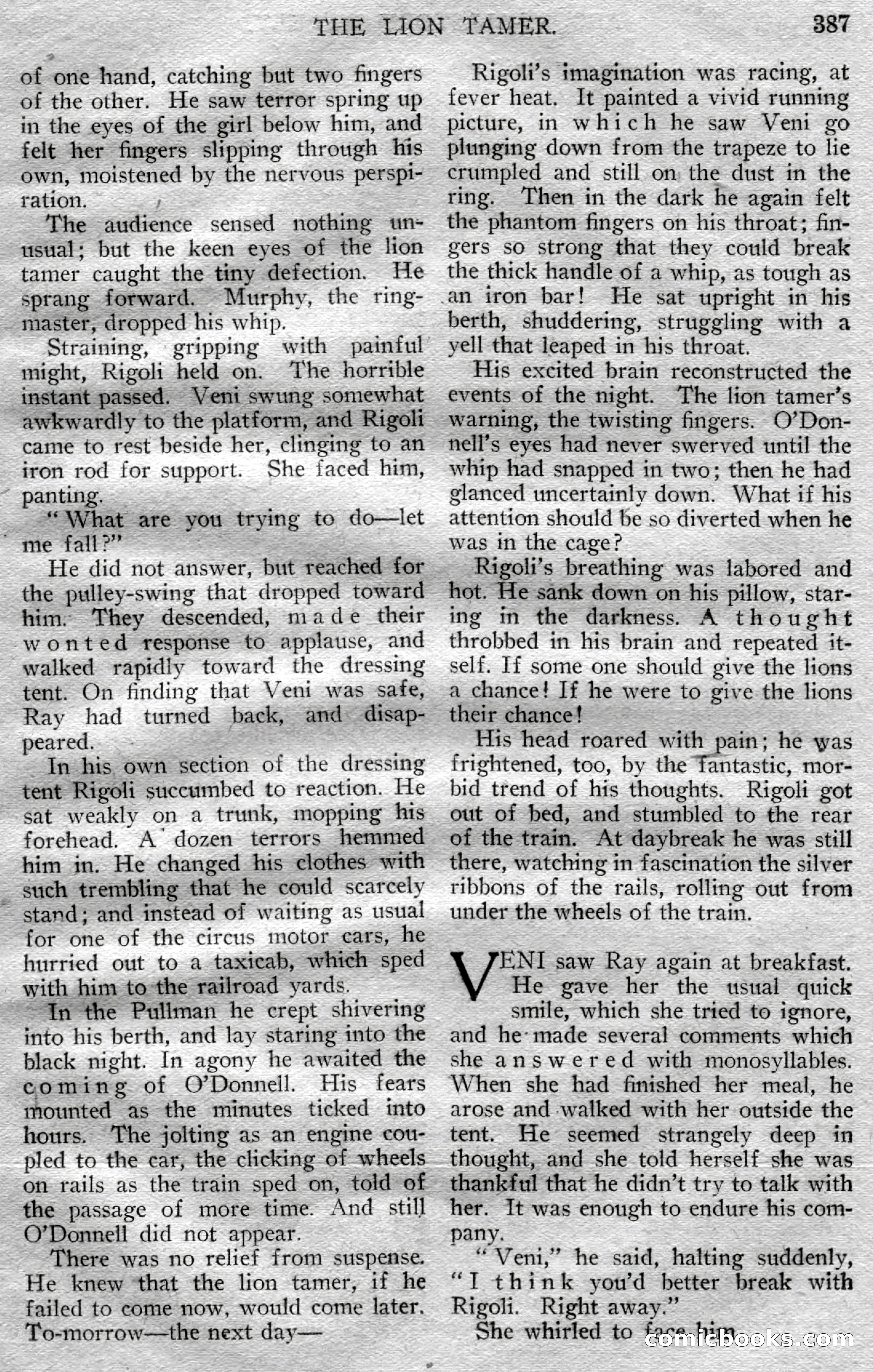 Argosy All-Story Weekly, March 23, 1929 — page 101 of 148