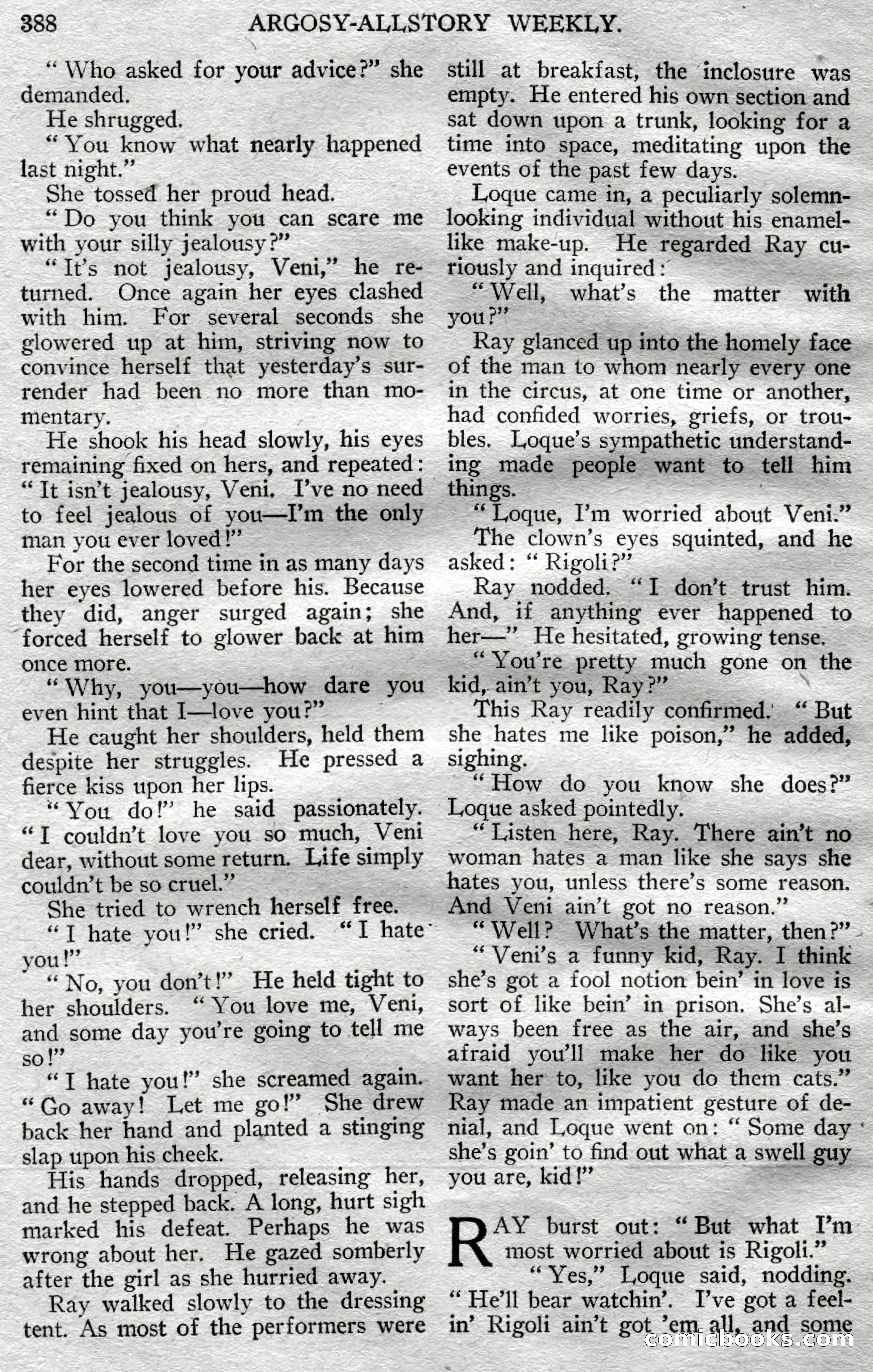Argosy All-Story Weekly, March 23, 1929 — page 102 of 148