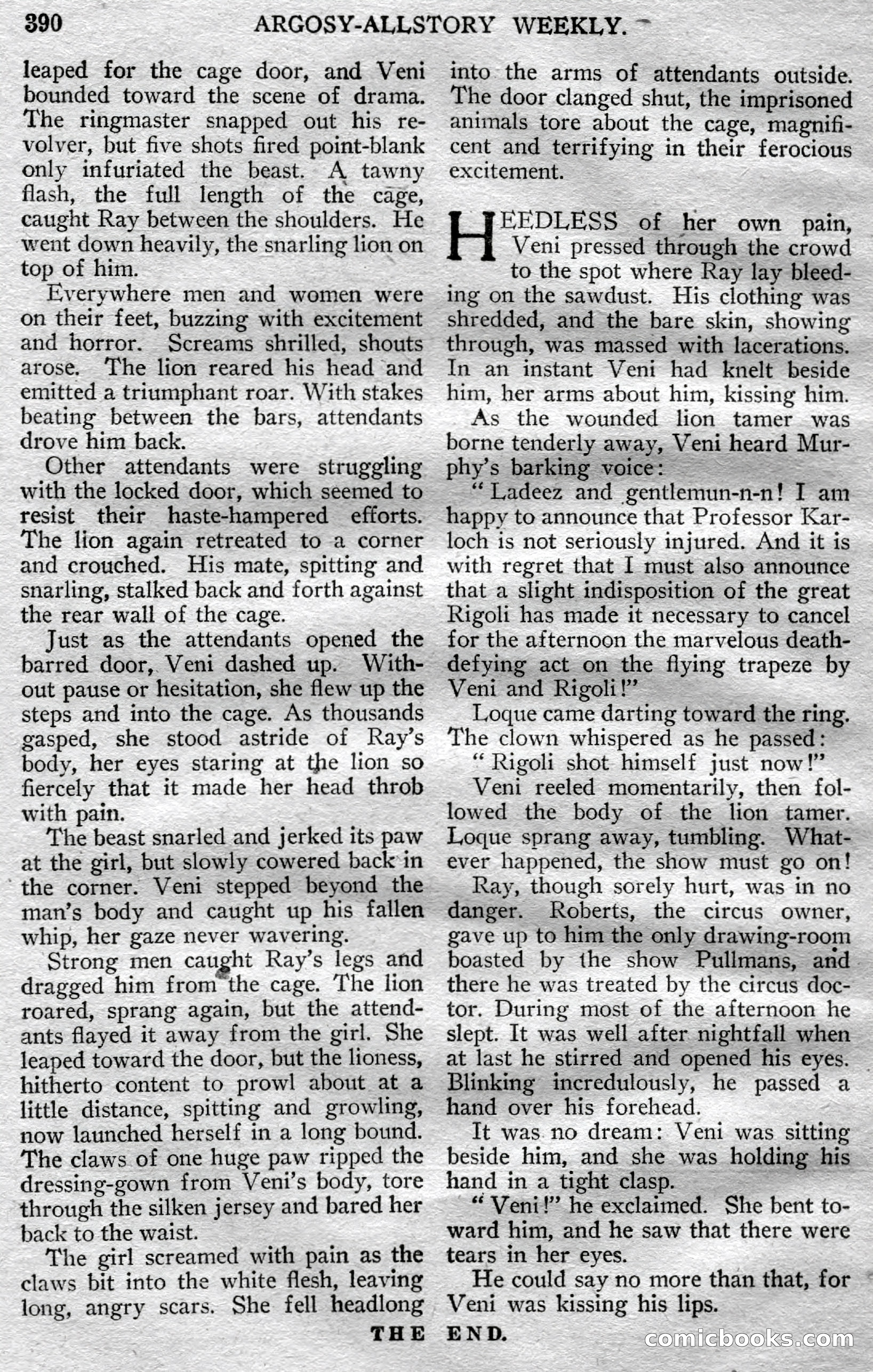 Argosy All-Story Weekly, March 23, 1929 — page 104 of 148