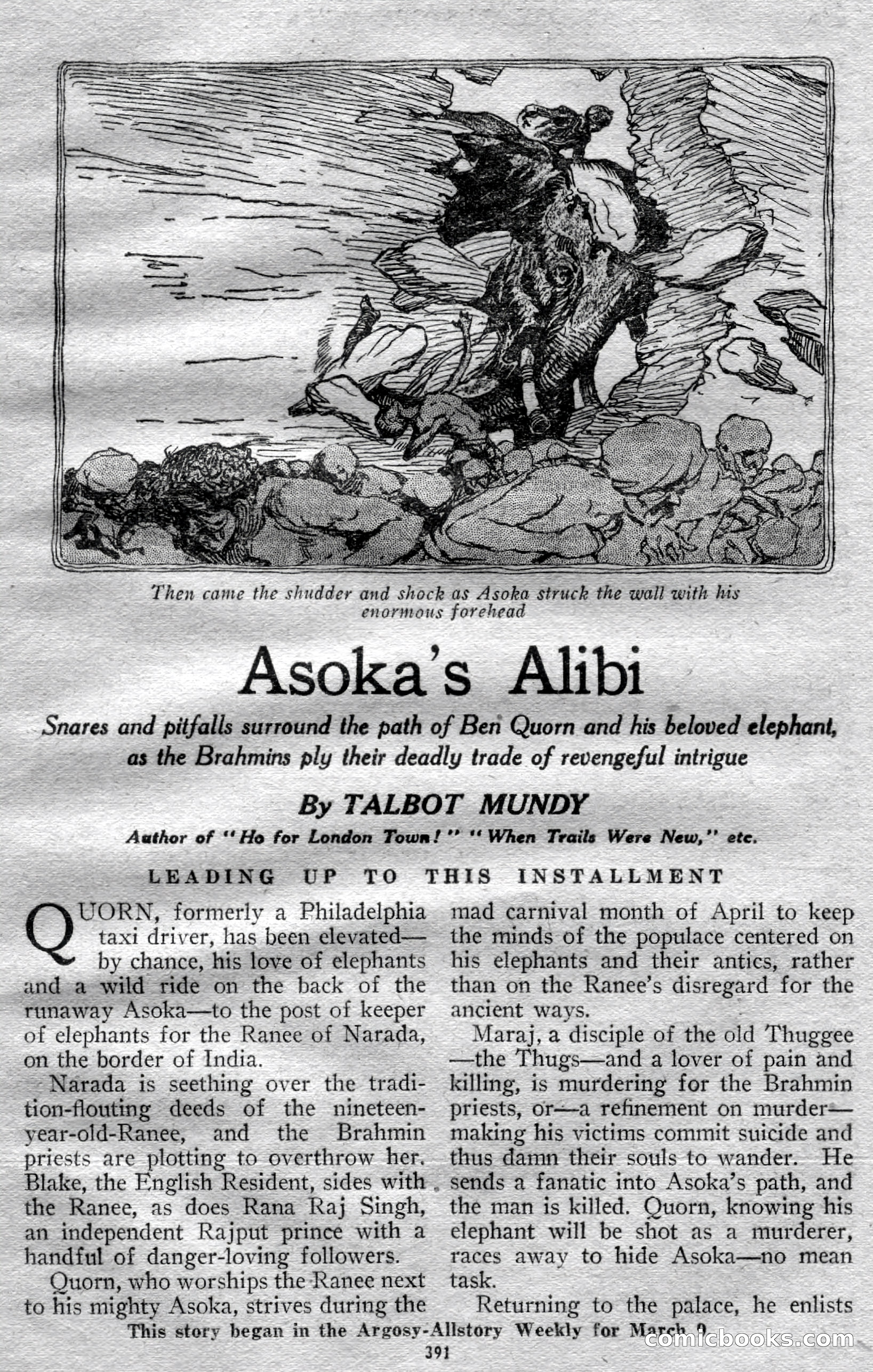 Argosy All-Story Weekly, March 23, 1929 — page 105 of 148
