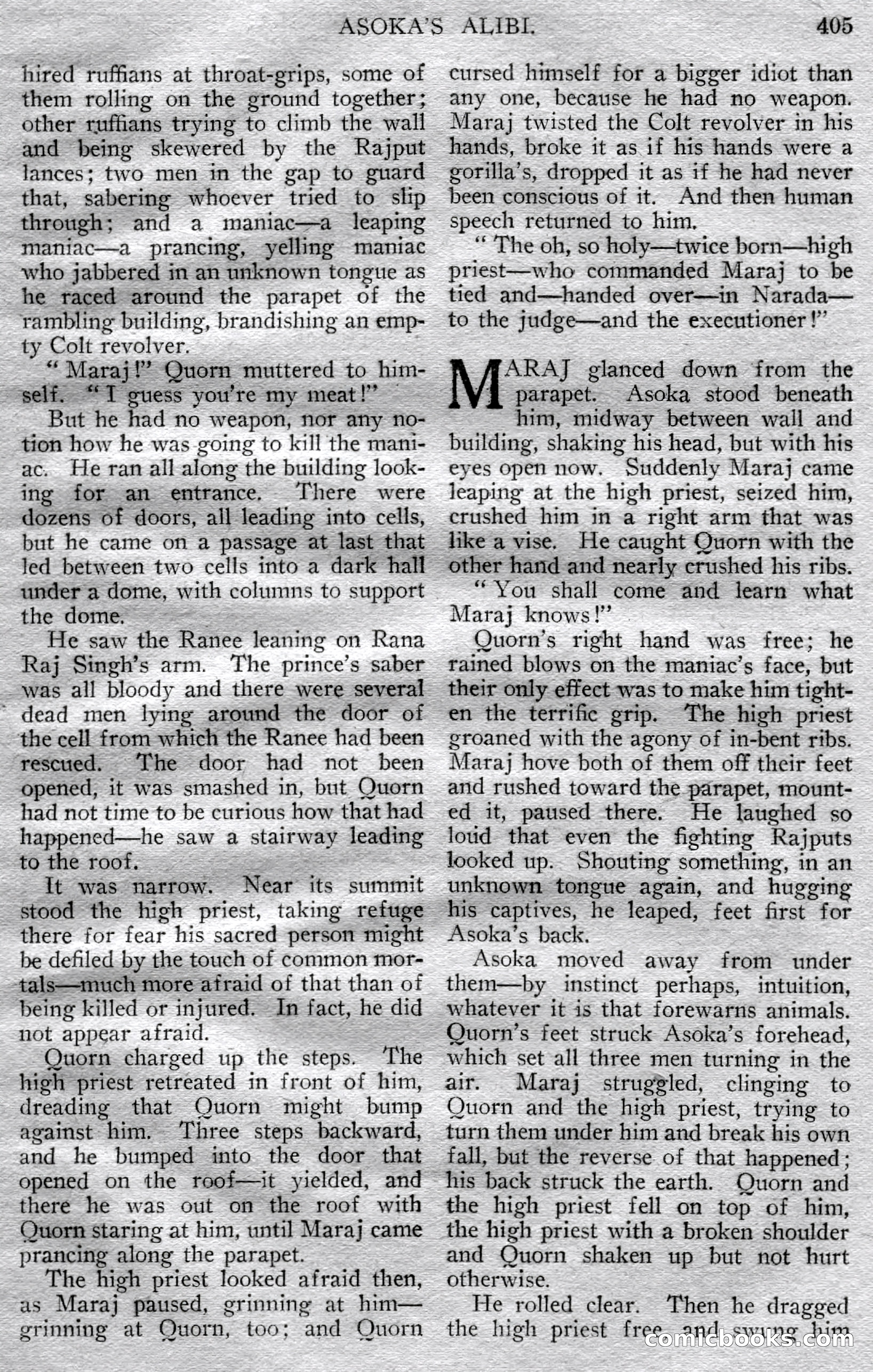 Argosy All-Story Weekly, March 23, 1929 — page 119 of 148